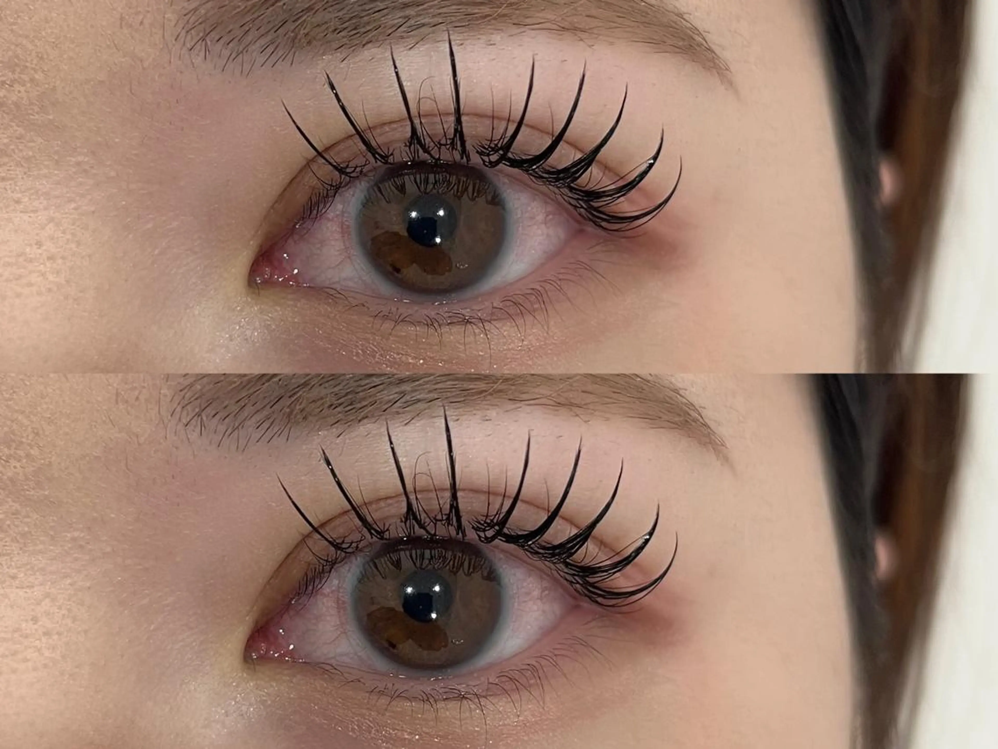 マツエク・マツパ フラットラッシュ MAQUM𖤐 Satsumiのマツエク・マツパデザイン