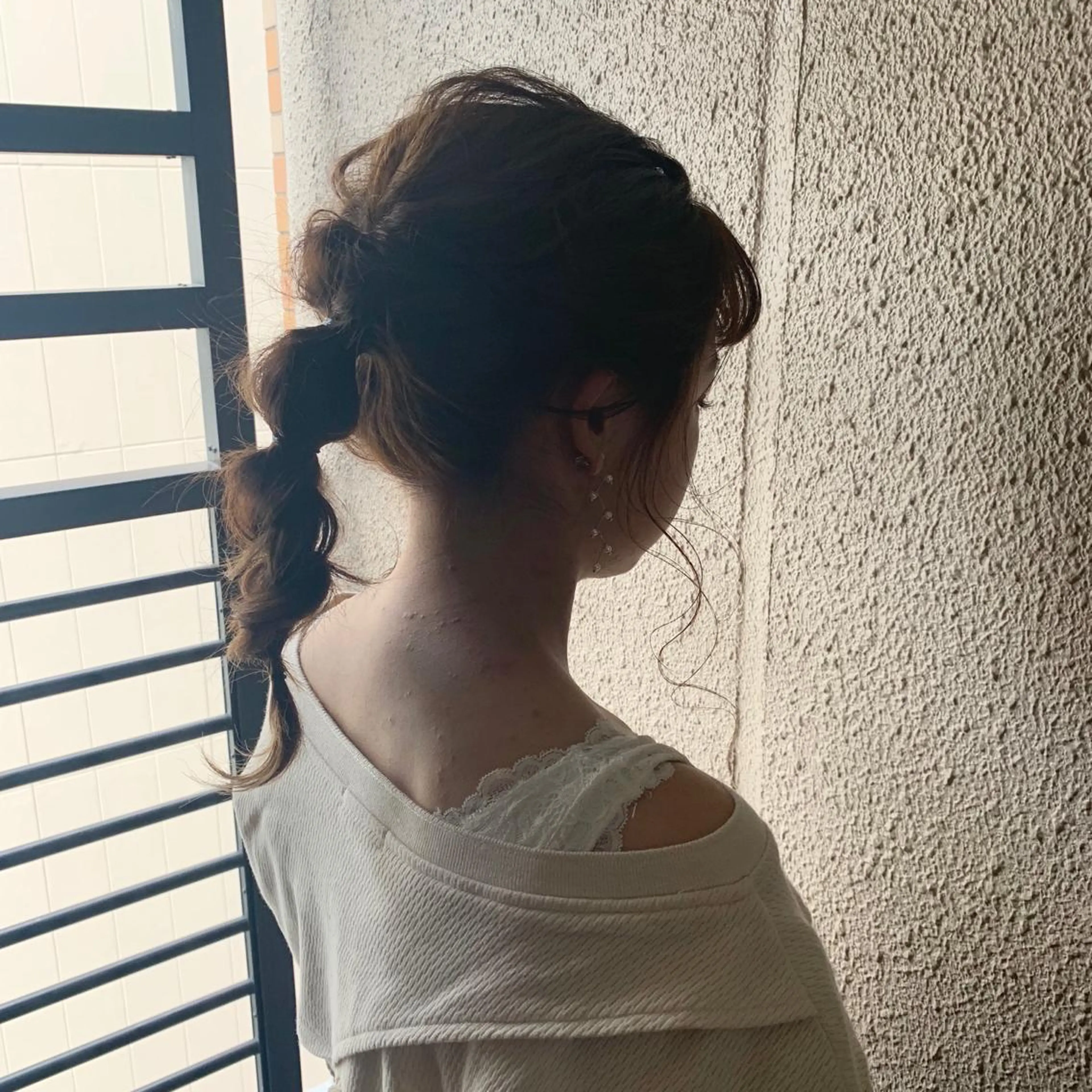 セミロング ヘアアレンジ chouette/ 根本優希のヘアスタイル