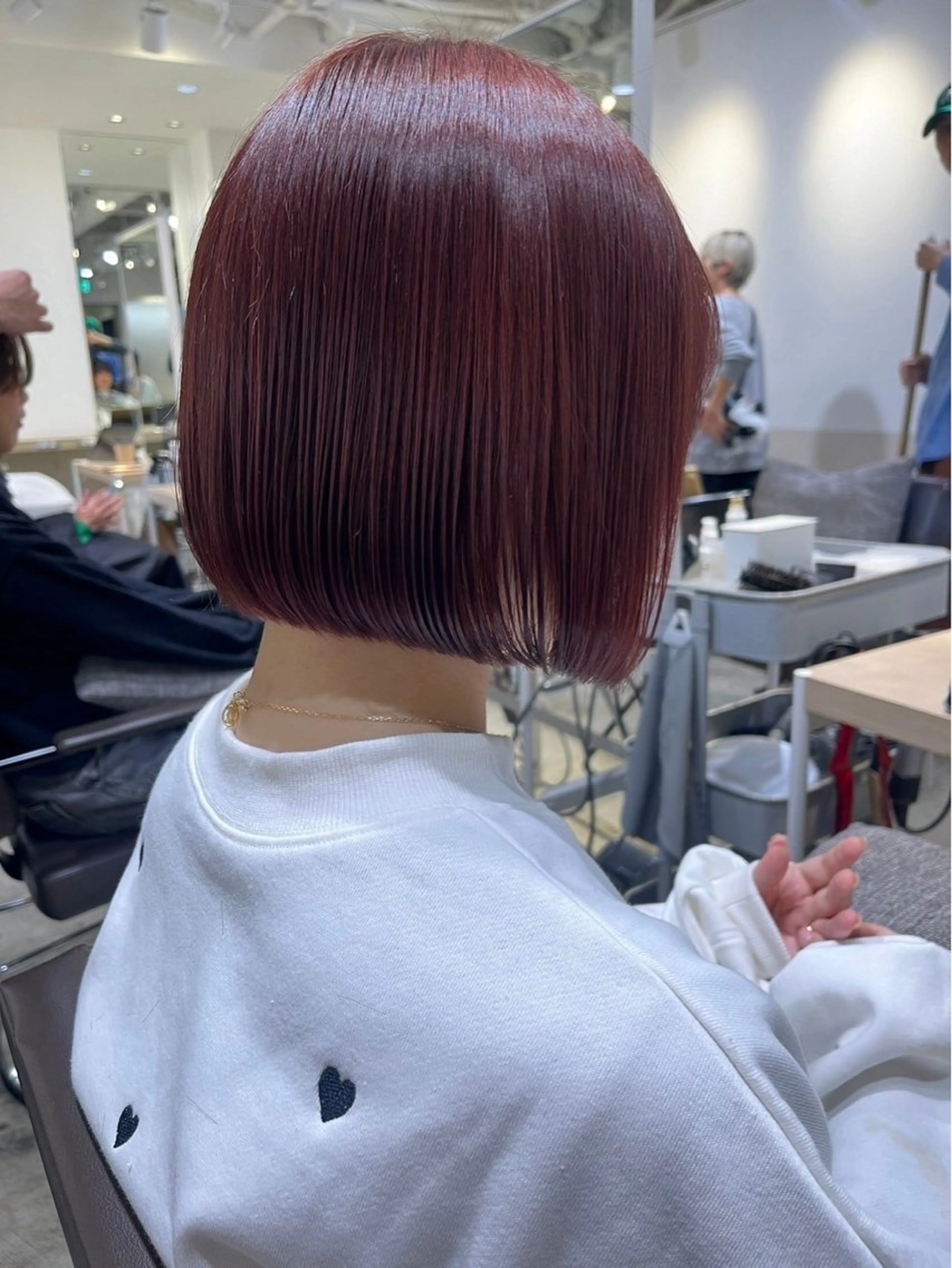 カラー 🎀縮毛矯正／メンズ パーマ🌀／りんのヘアスタイル