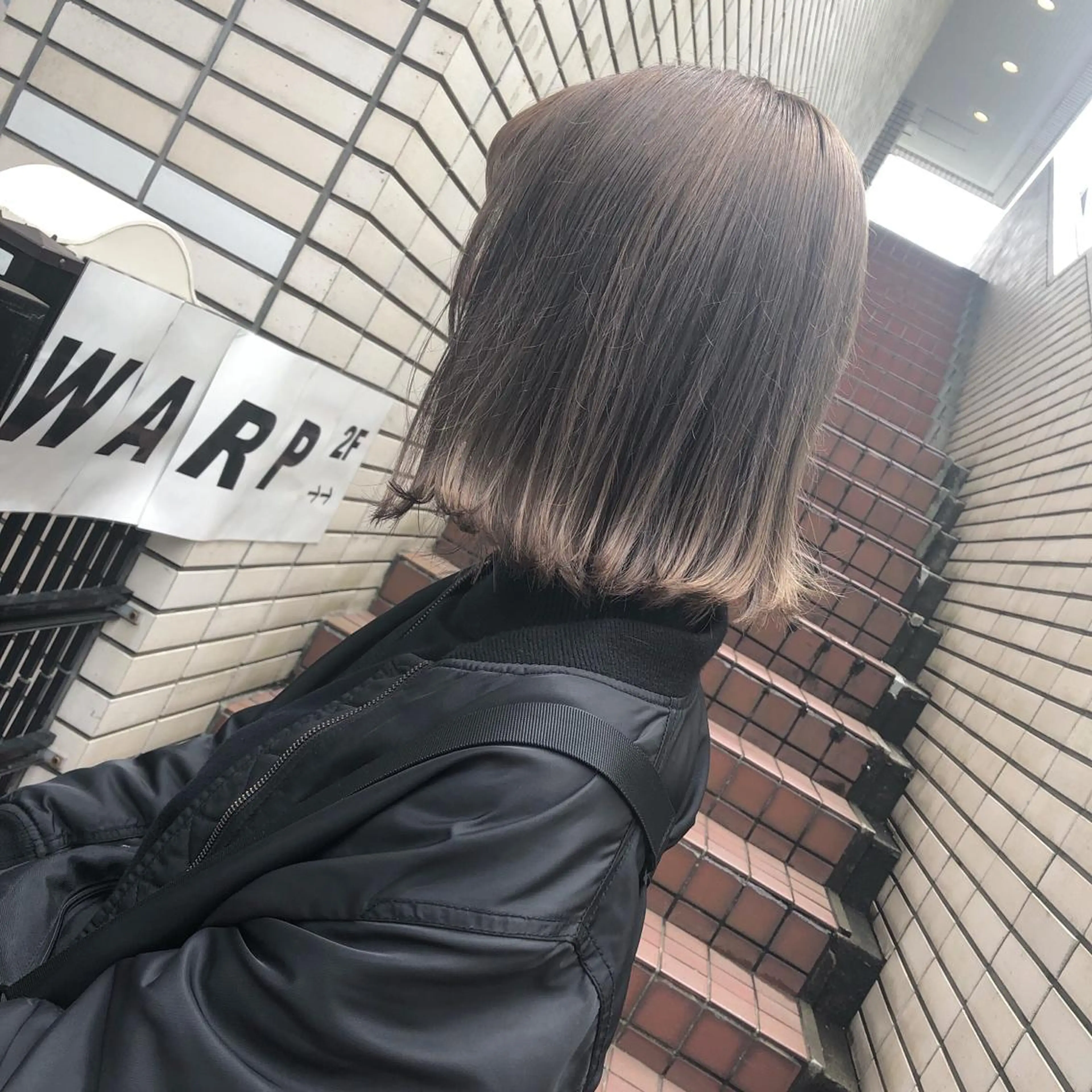 ミディアム カラー グレージュ ヘアカラー 2nd所属・🤍2nd🤍田所 美希のヘアスタイル