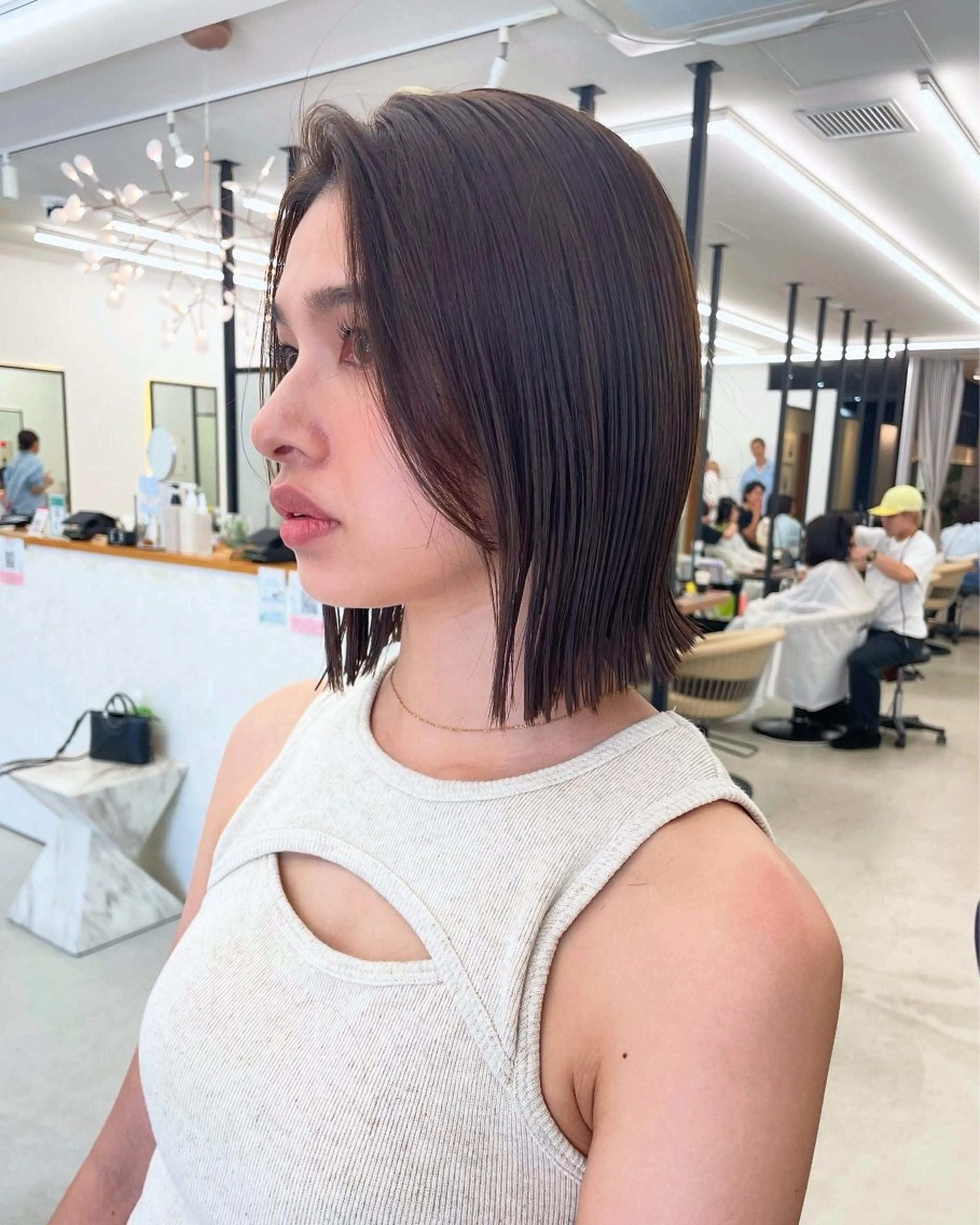 ショート 地毛風縮毛/ 巻ける縮毛/山下凌生のヘアスタイル