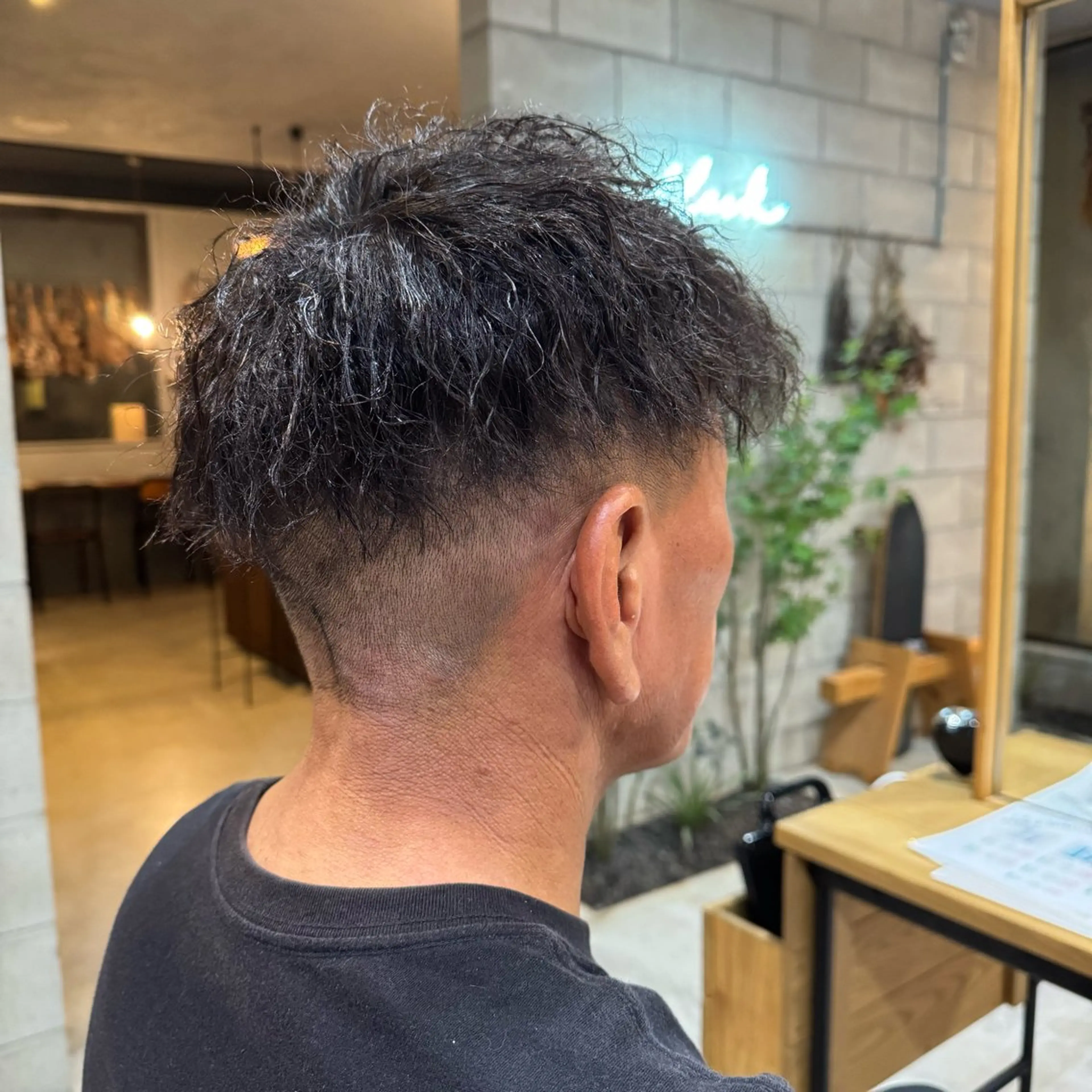 メンズ メンズパーマ メンズツイストパーマ ツイストパーマ カット パーマ 岡崎/ダブルカラー/ レイヤー/Arisaのヘアスタイル