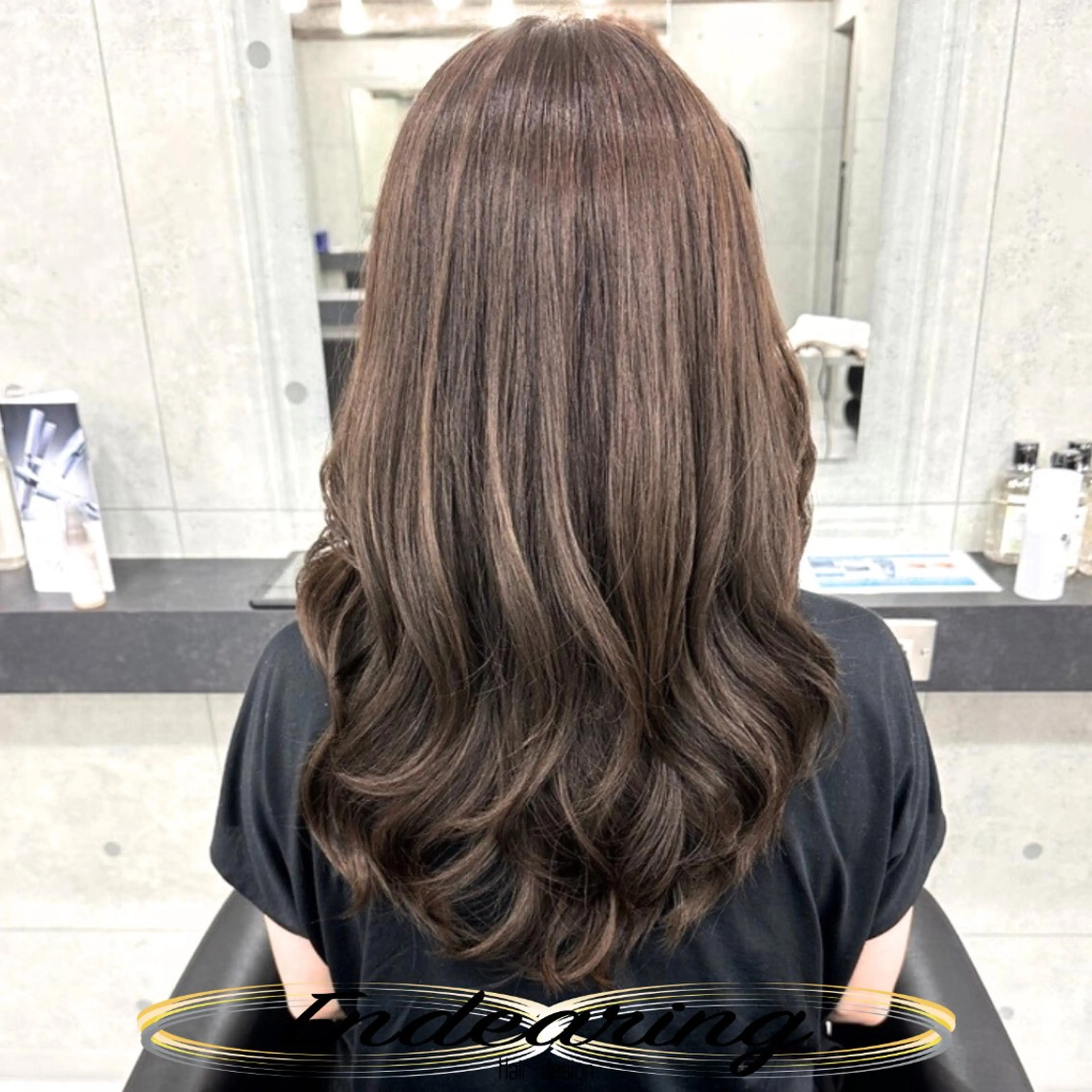 ロング レイヤーカット ロング カット ヘアカラー Endearing 銀座/レイヤーカットのヘアスタイル
