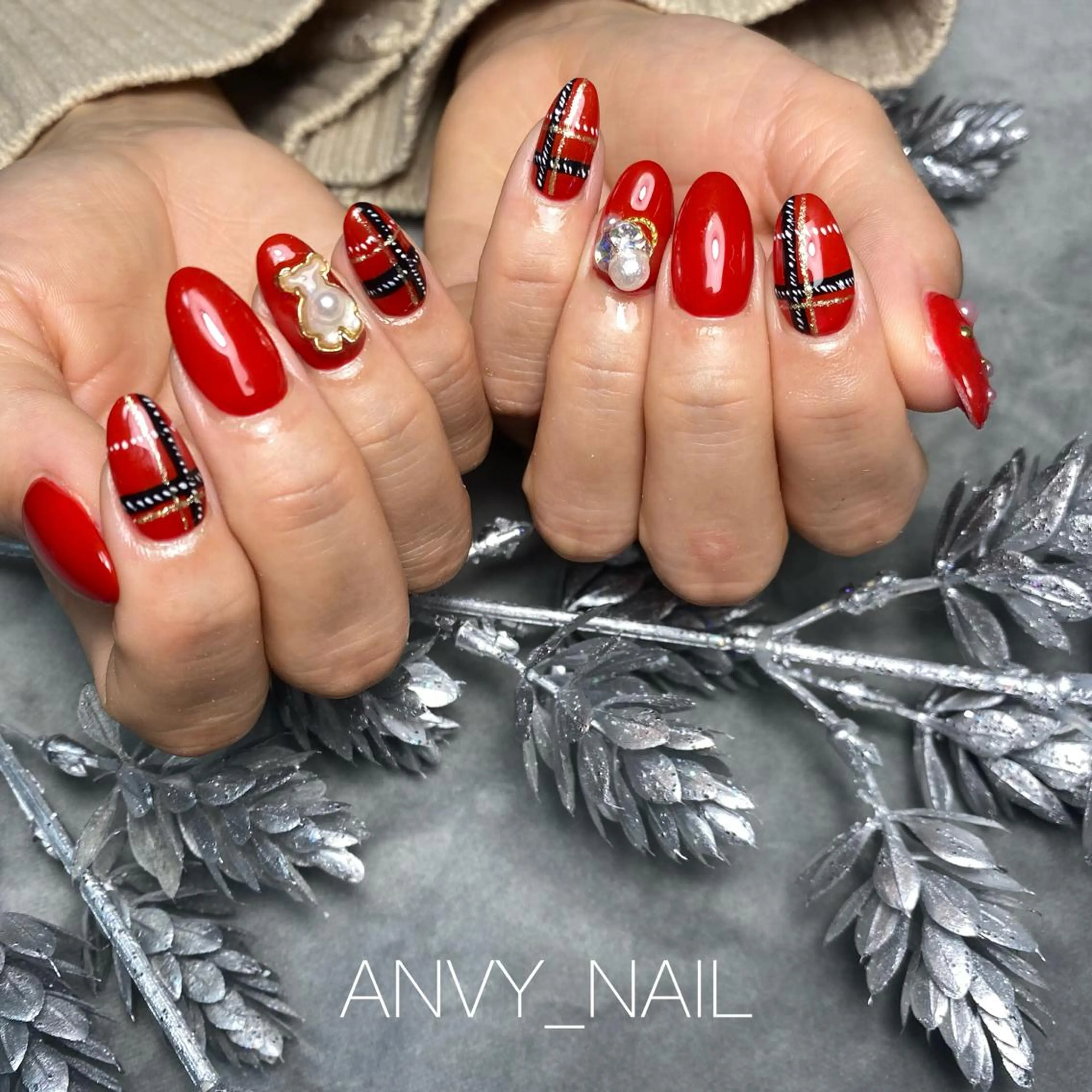 ネイル アートネイル ハンドネイル NAIL SALON あんび所属・nail salon あんびのネイルデザイン