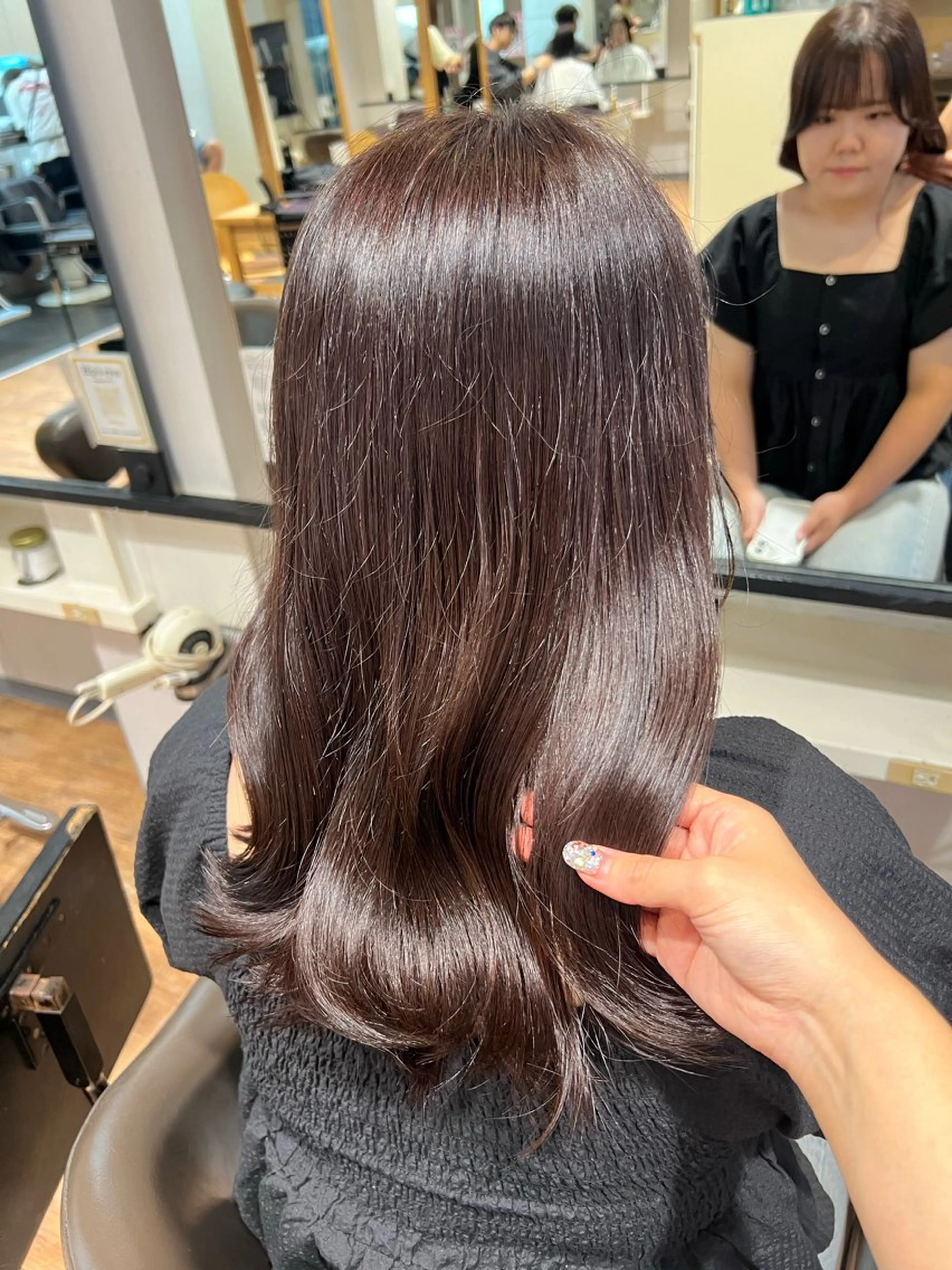 カラー グレージュ ラベンダーカラー ラベンダーグレージュ ラベンダーグレー カット ヘアカラー トリートメント インナーカラー♡ Nanakoのヘアスタイル