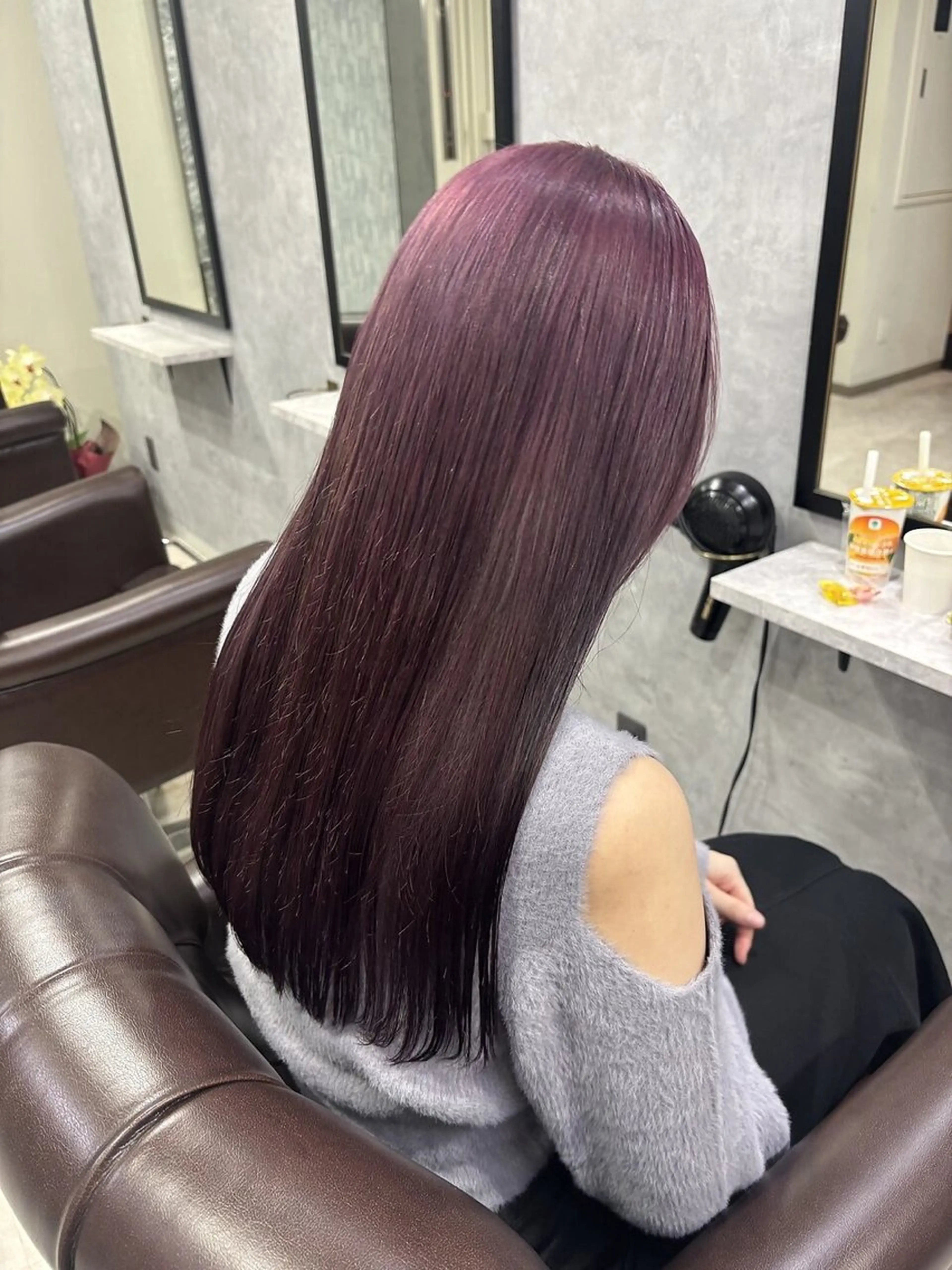 ロング カラー カット ヘアカラー トリートメント 池袋/ダブルカラー GLADGE🩵のヘアスタイル