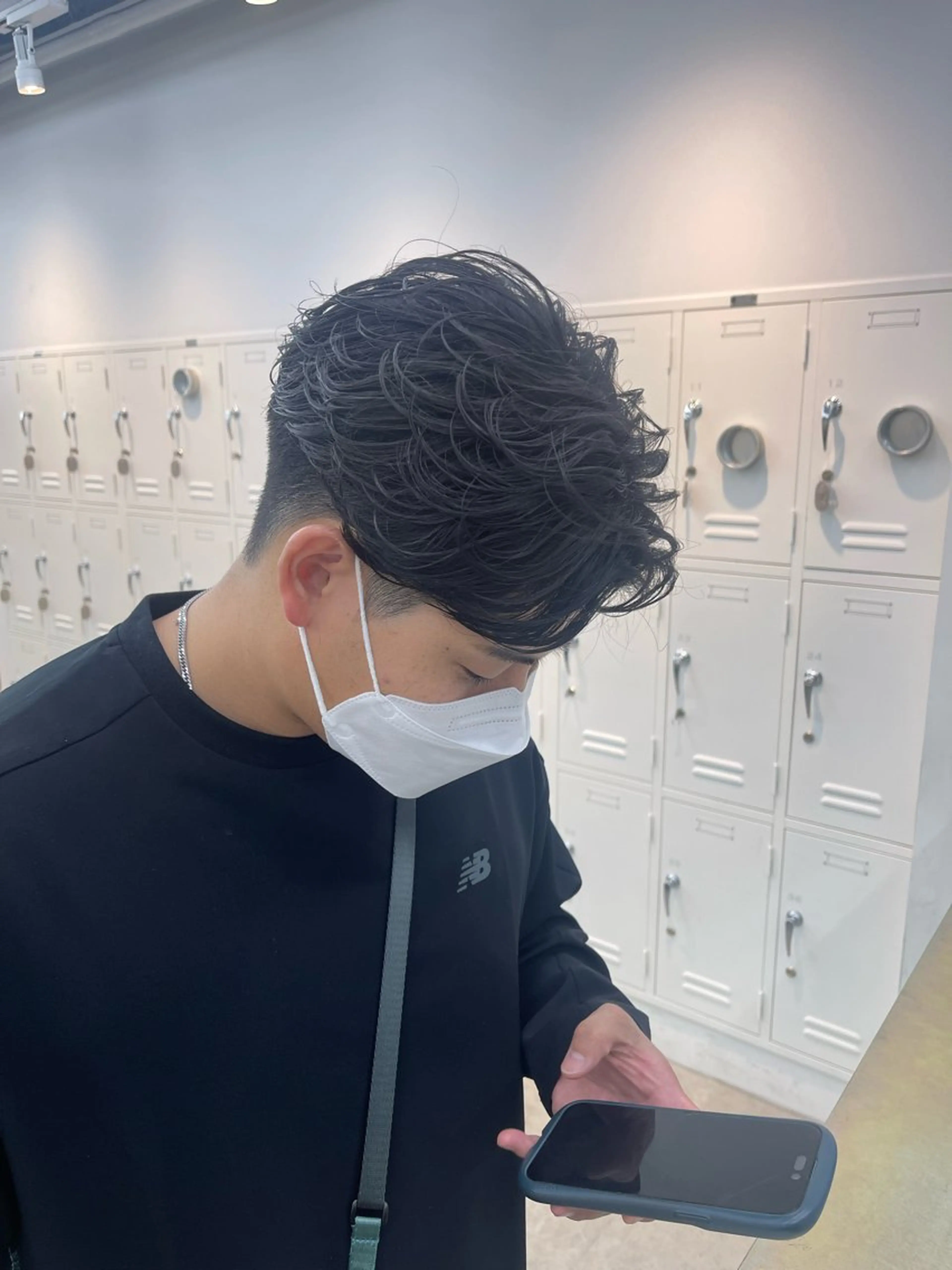 パーマ メンズ カット パーマ トリートメント 👑メンズパーマ屋 👑/栄/馬場斗生のヘアスタイル