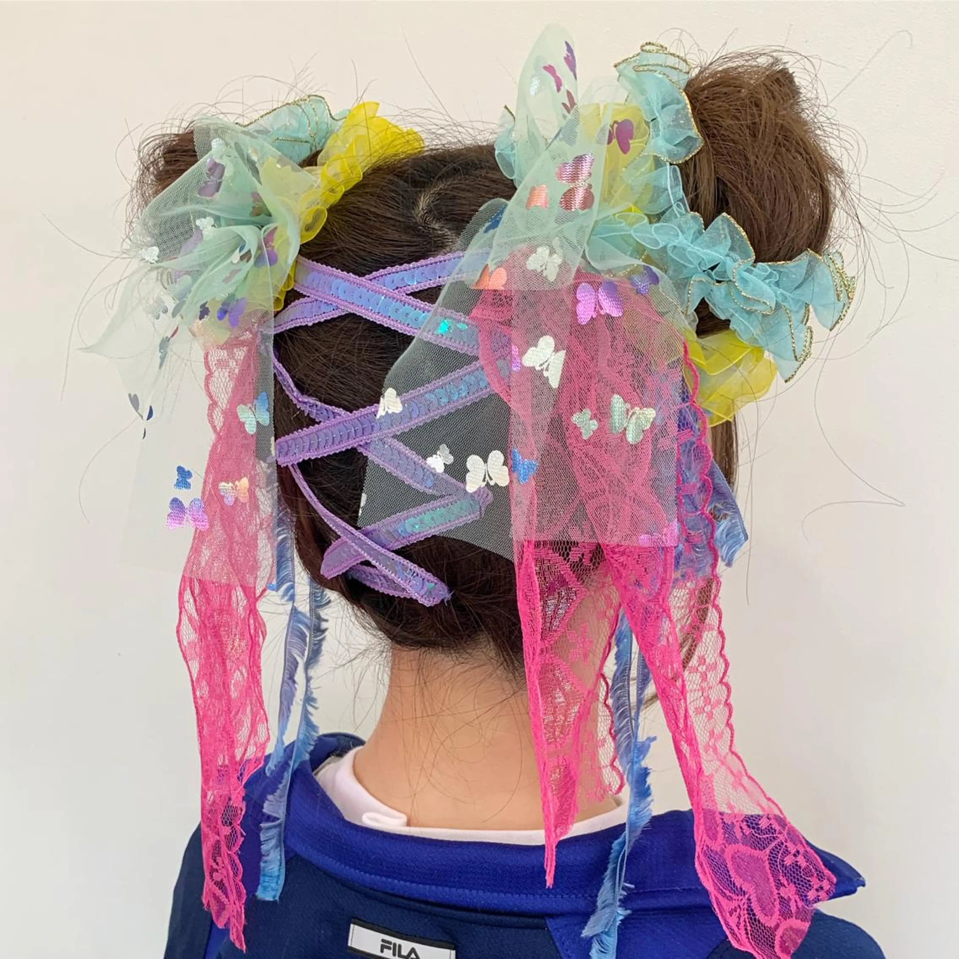 セミロング ヘアセット シールエクステ✨️韓 国羽エクステ🪽和希のヘアスタイル