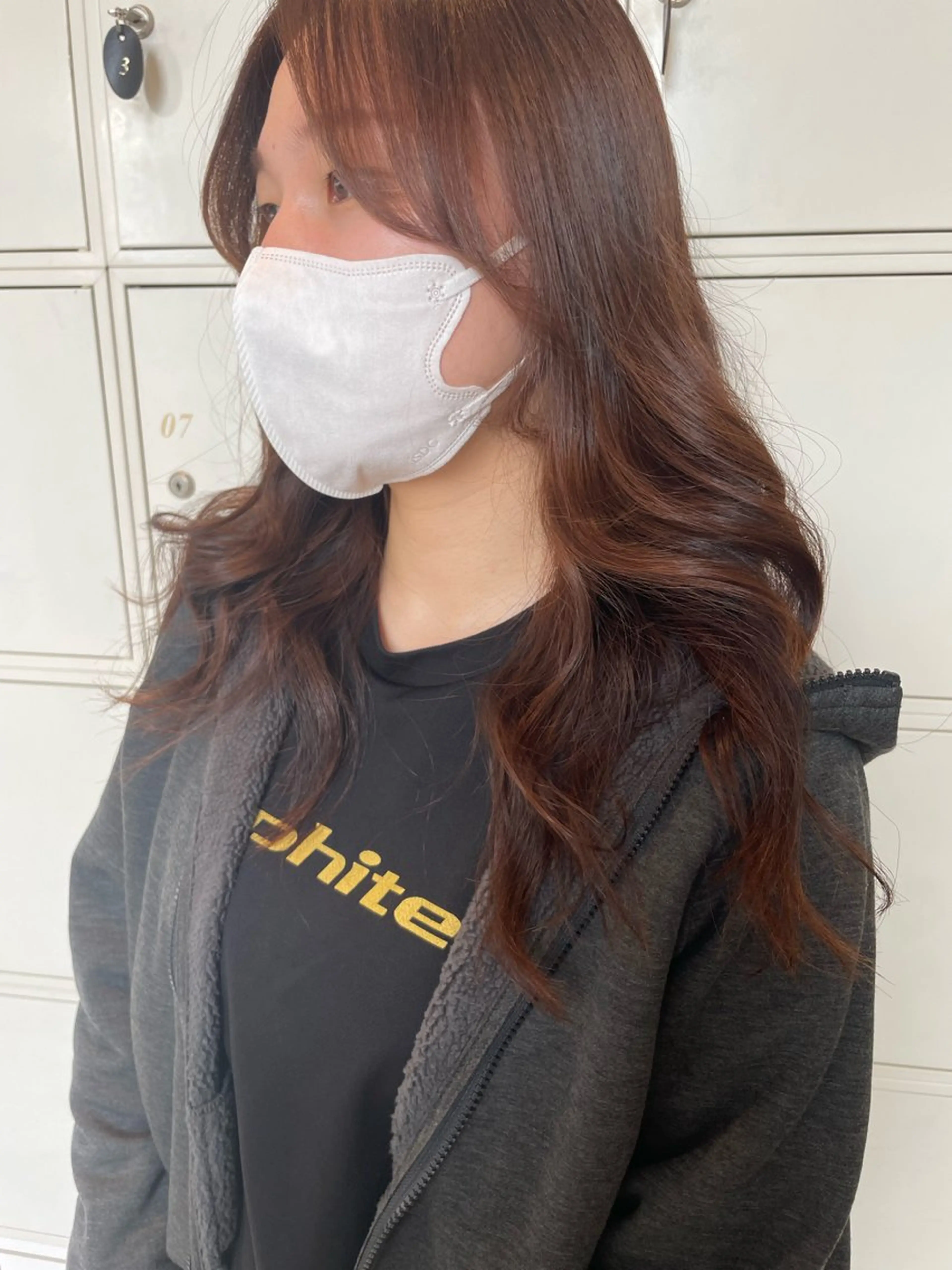 ロング カラー 韓国風ヘア ロング 鶴岡で縮毛矯正なら お任せ！ハヤシナオミのヘアスタイル