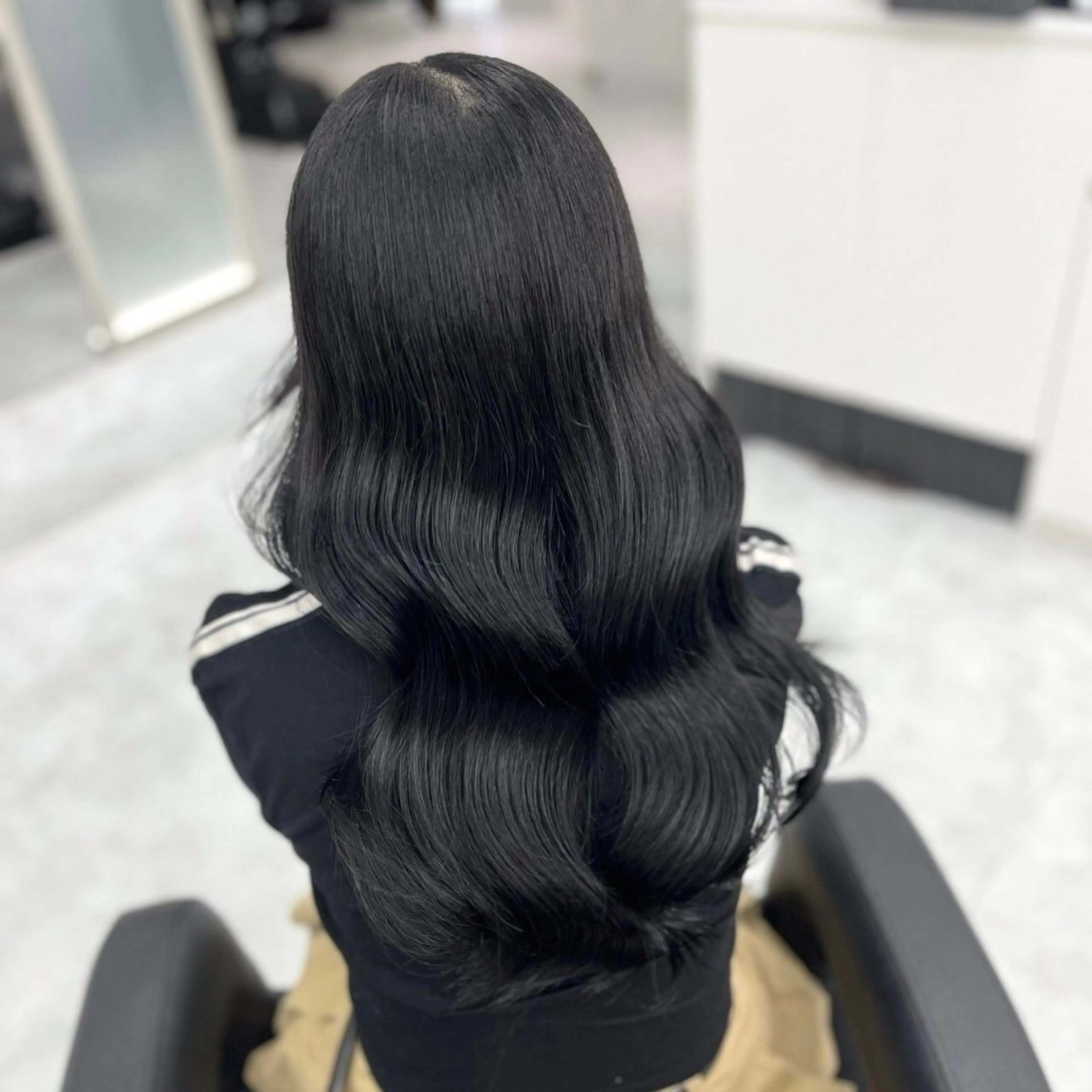 ロング カラー ヘアカラー トリートメント 💍韓国風カラー💍 横浜💍MIU💍のヘアスタイル
