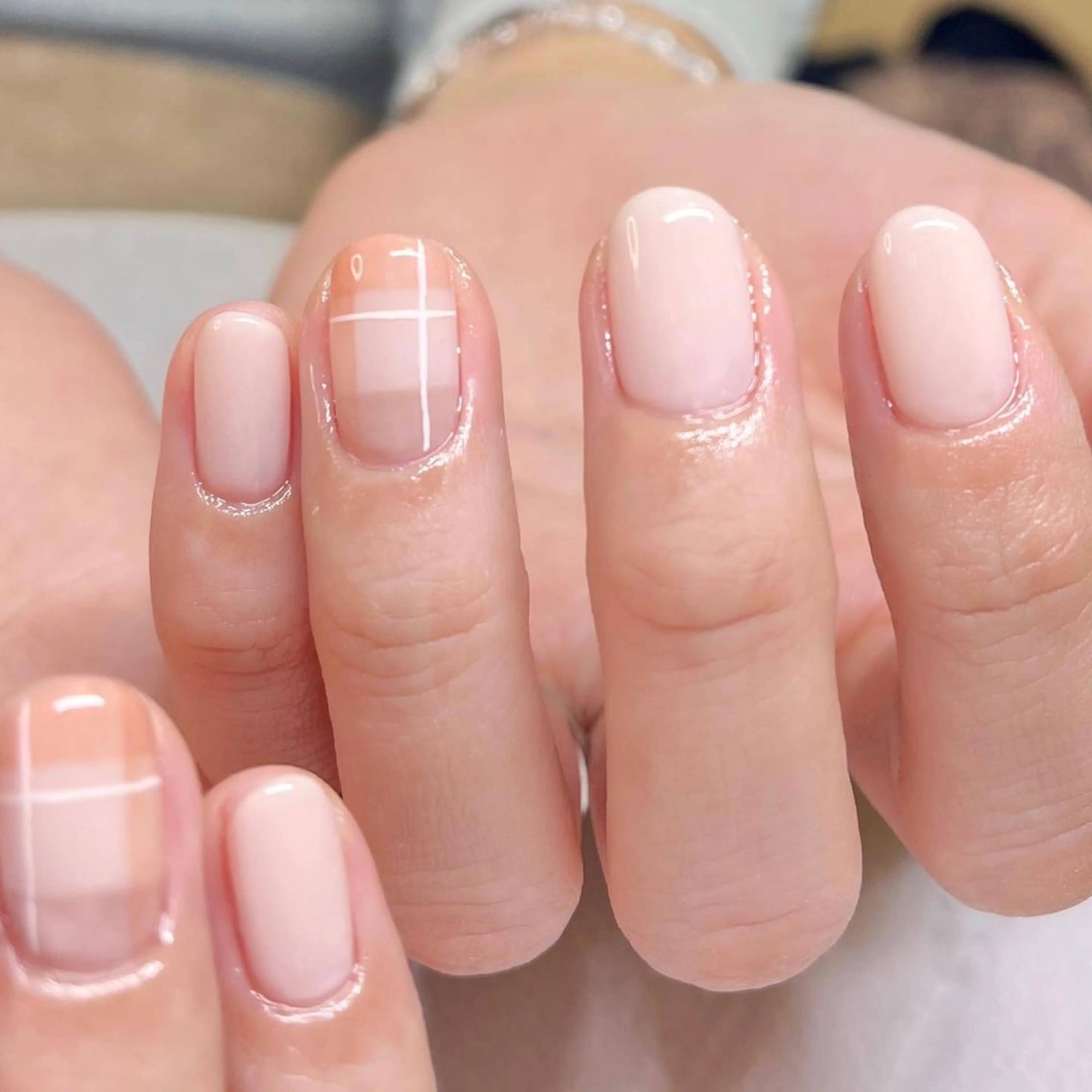 ネイル オフィスネイル ハンドネイル Nail Rinonのネイルデザイン