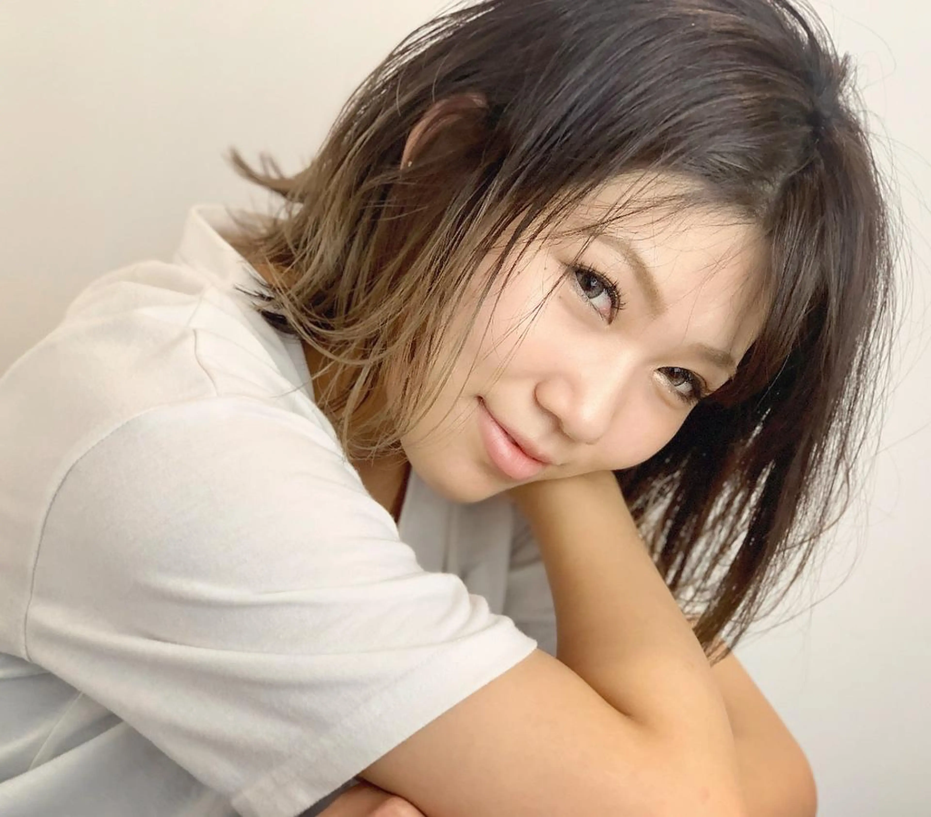 ショート カラー ヘアアレンジ ボブ カット ヘアカラー トリートメント brut(ブリュット)所属・秋葉 一郎のヘアスタイル