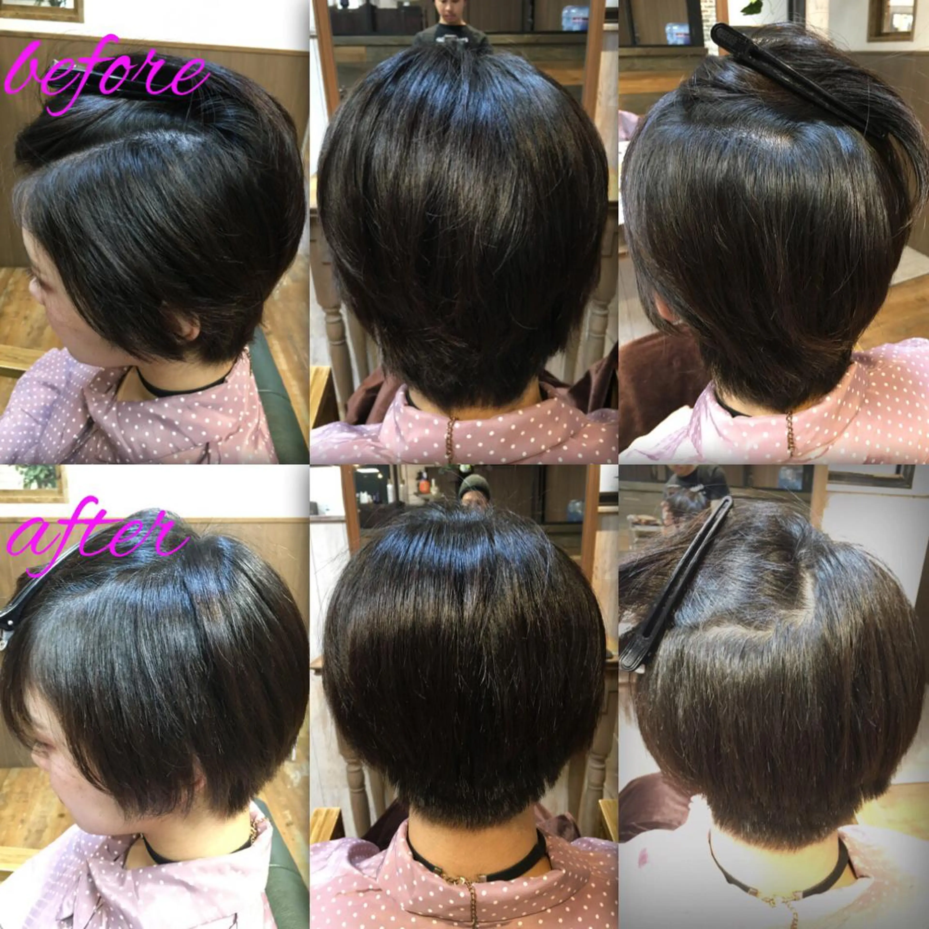 ショート パーマ ストレートパーマ 本物のブリーチ縮毛 /デサキショウヘイのヘアスタイル