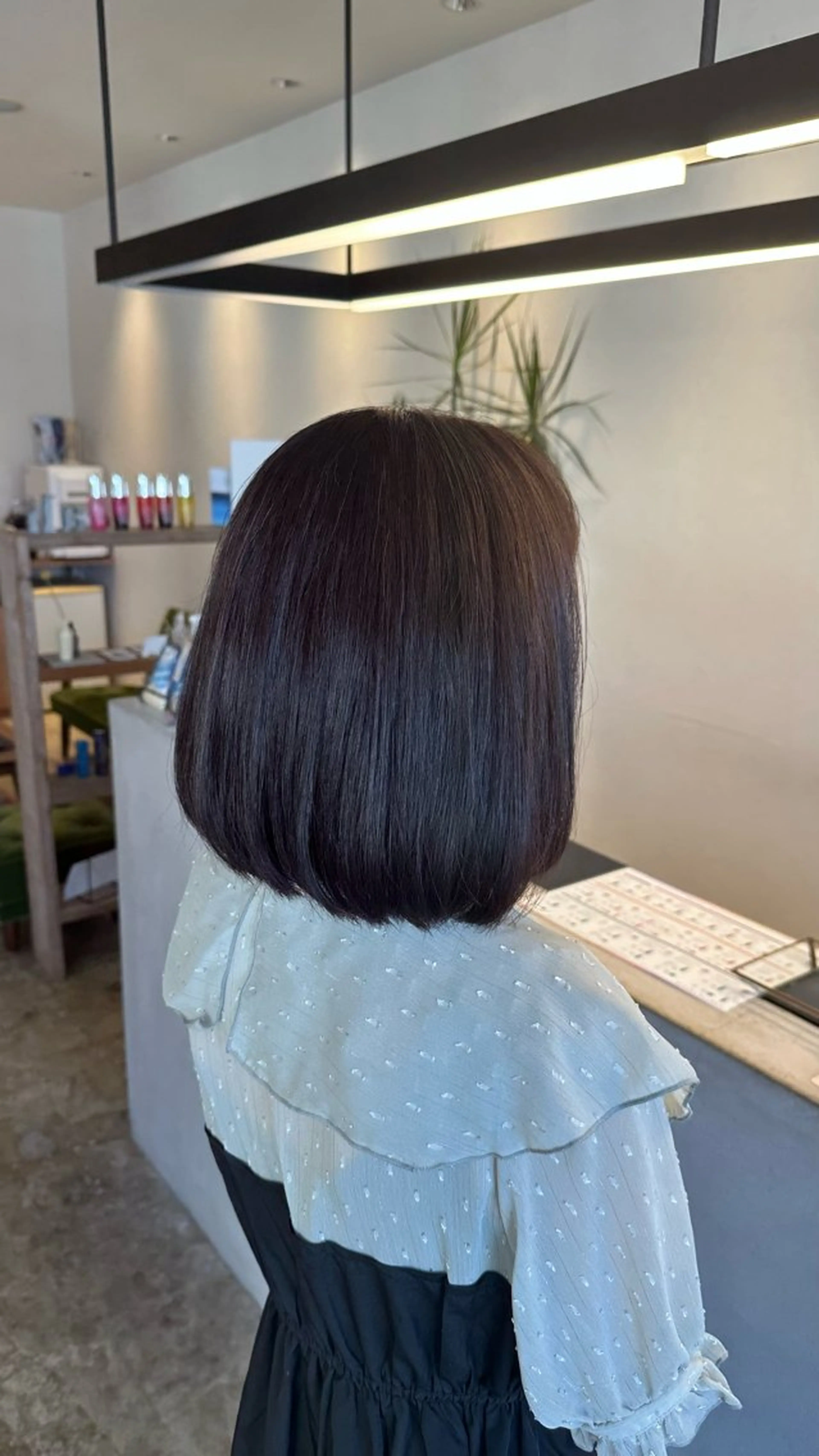 カラー ヘアカラー 北川 ななのヘアスタイル
