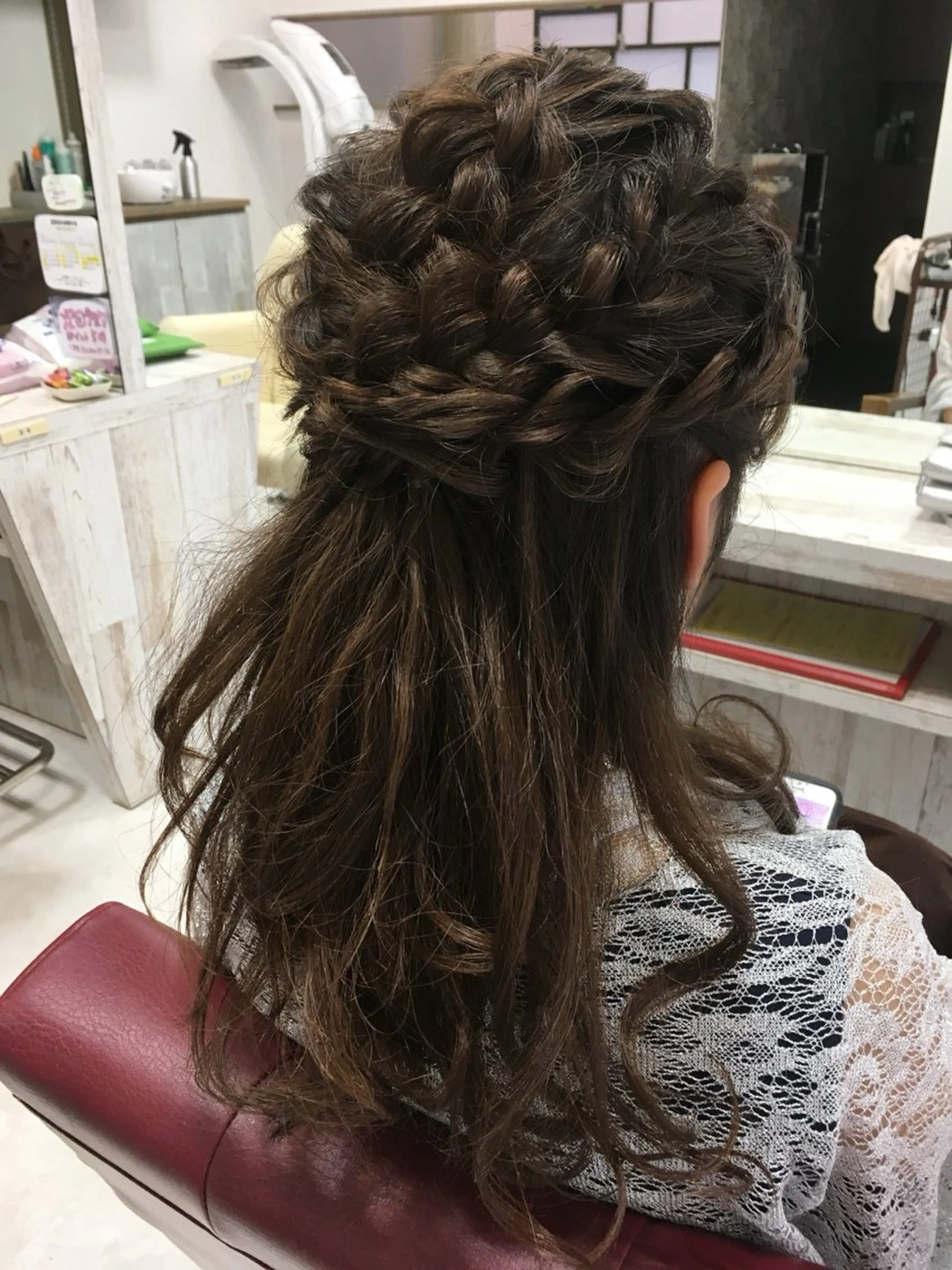 ロング ヘアセット hair salon TOKUNAGA所属・💫縮毛矯正/ カット💫徳永あい子のヘアスタイル