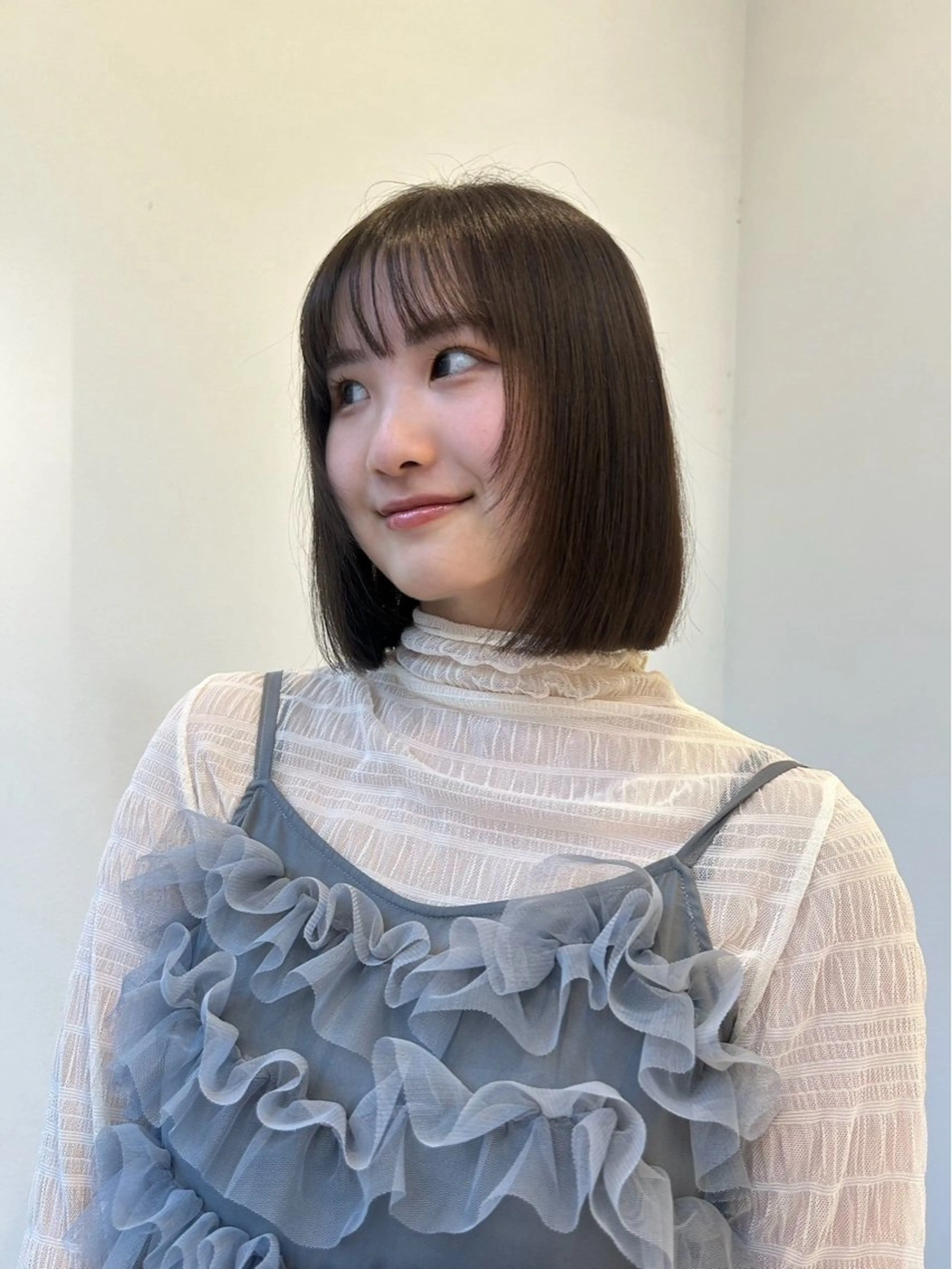 ミディアム カット トリートメント Nought所属・cono noughtのヘアスタイル