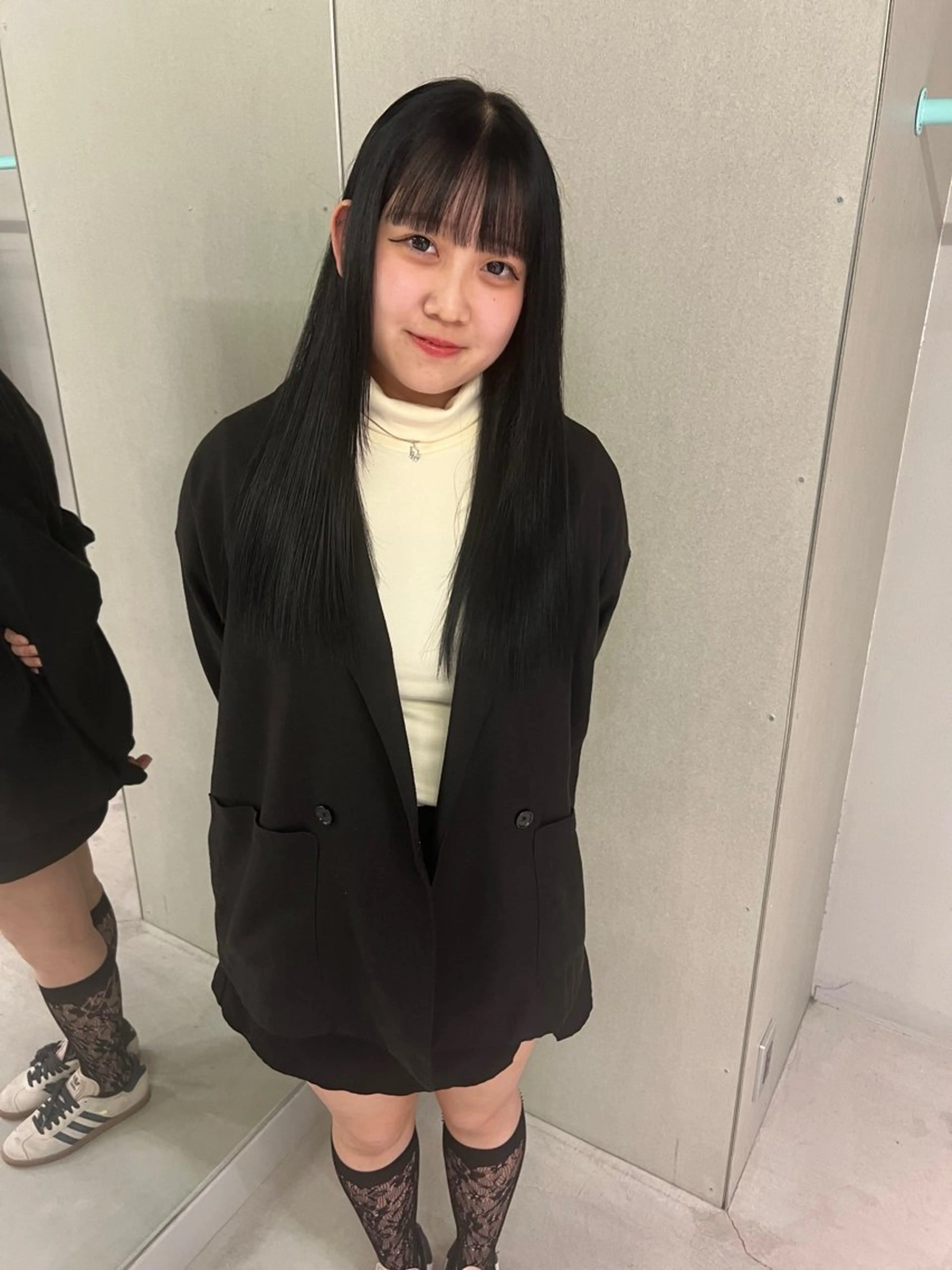 カラー 黒髪 透明感カラー GEM/ hinanaのヘアスタイル