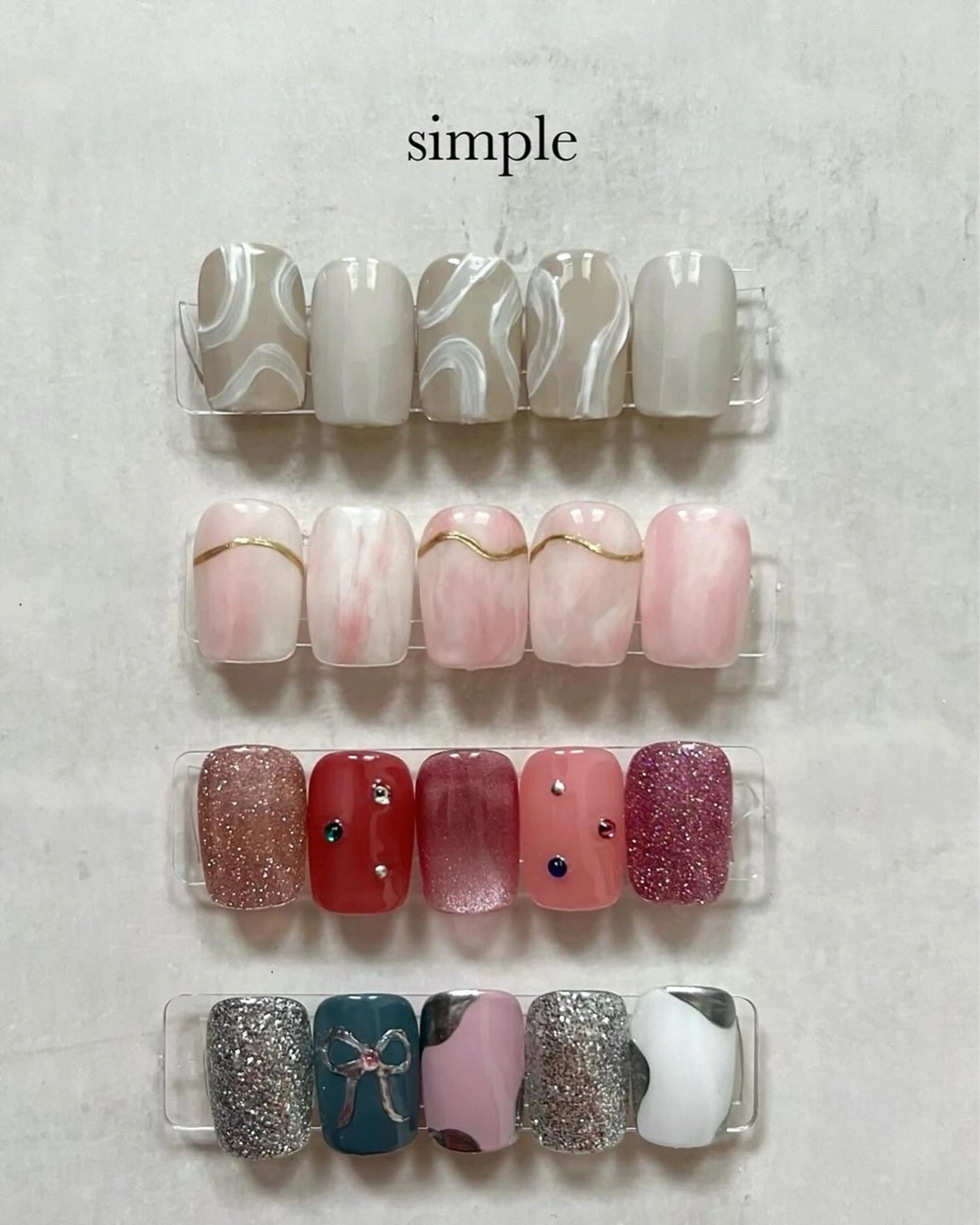 ネイル ハンドネイル Unique 【ユニーク】のネイルデザイン