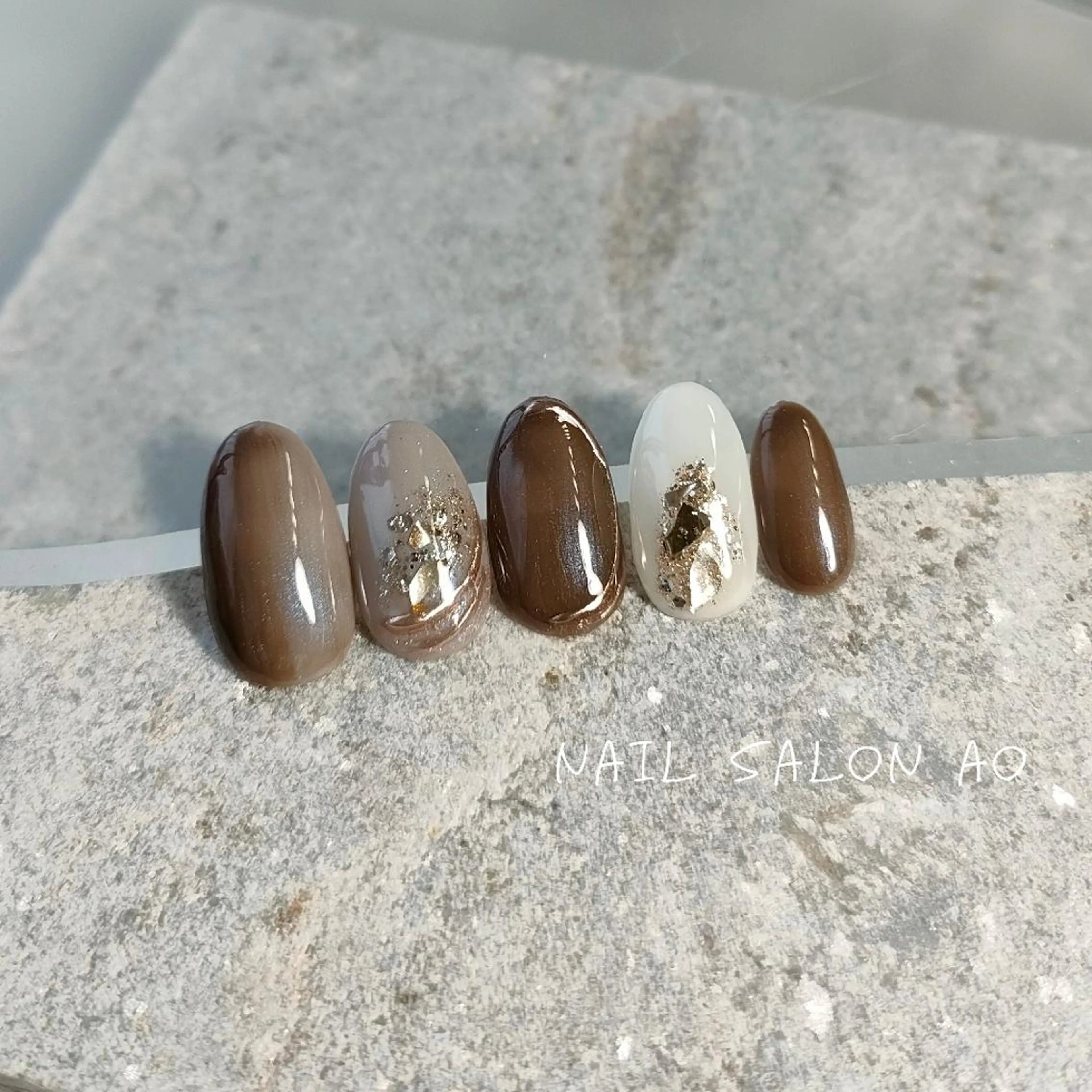 ネイル Nail Salon   AO✳Emiのネイルデザイン