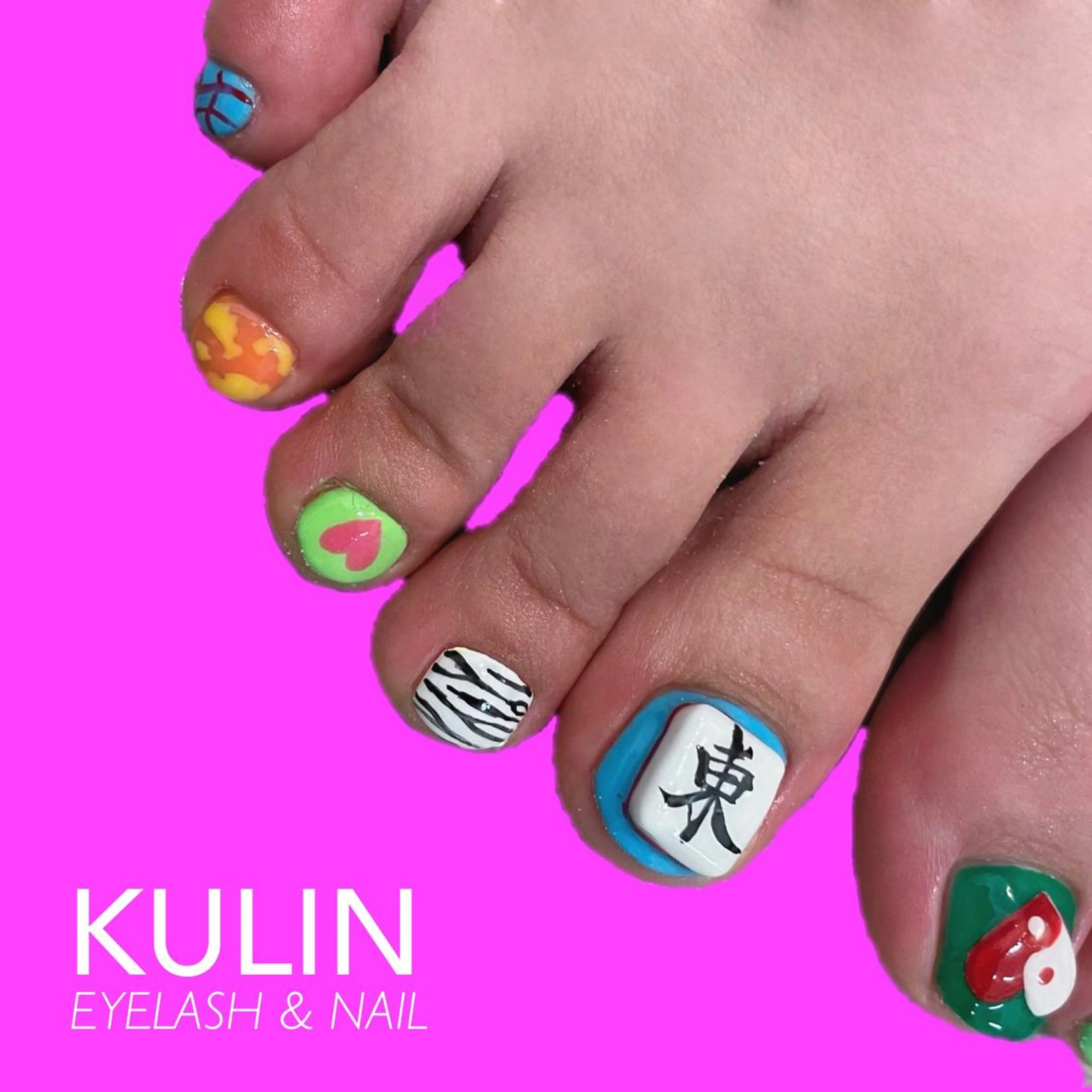ネイル フットネイル KULIN Kanaのマツエク・マツパデザイン