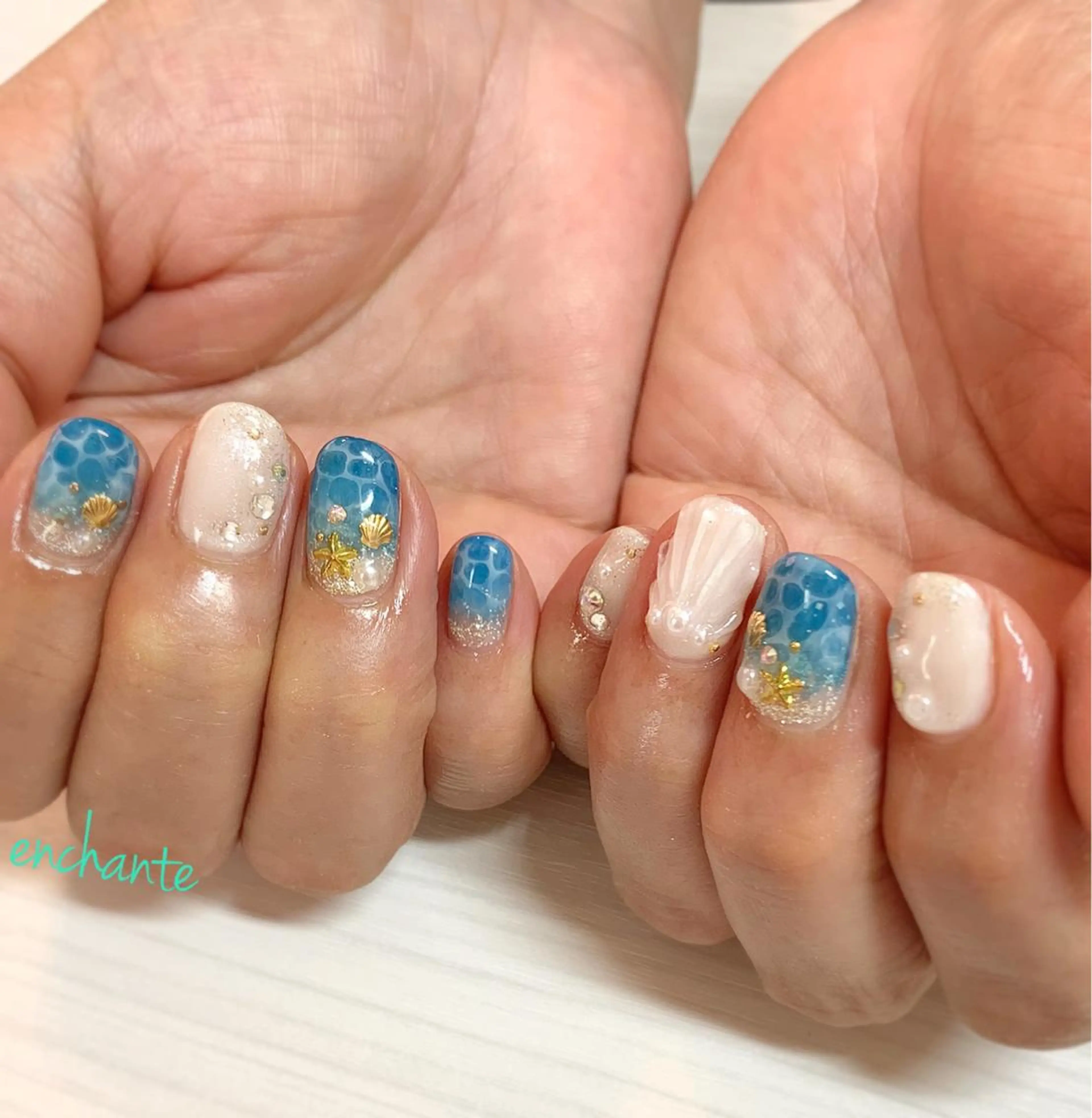 ネイル アンシャンテ所属・enchante 自由が丘のネイルデザイン