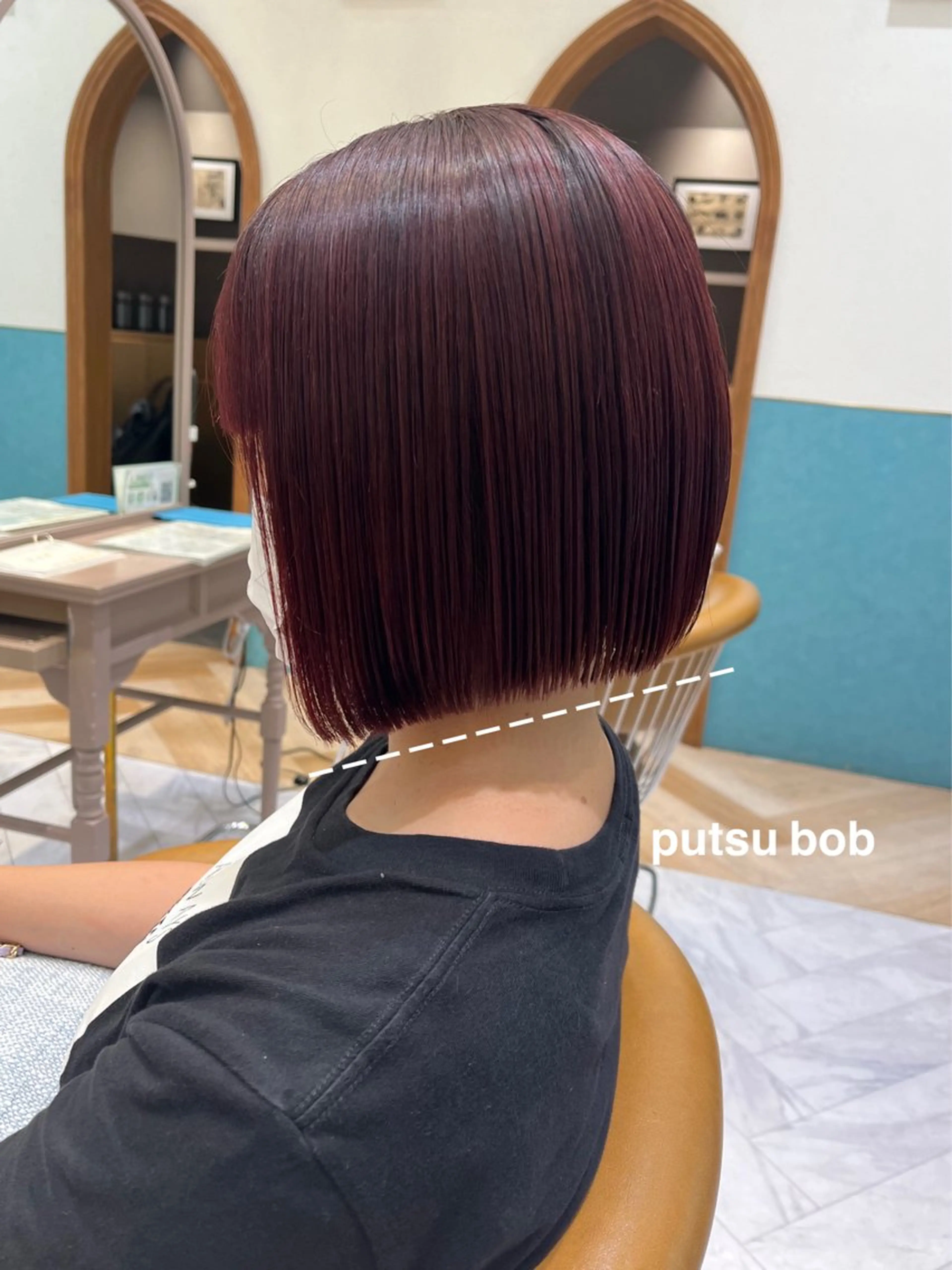 ショート カット ヘアカラー トリートメント stylist/ボブ ことの/韓国レイヤーのヘアスタイル