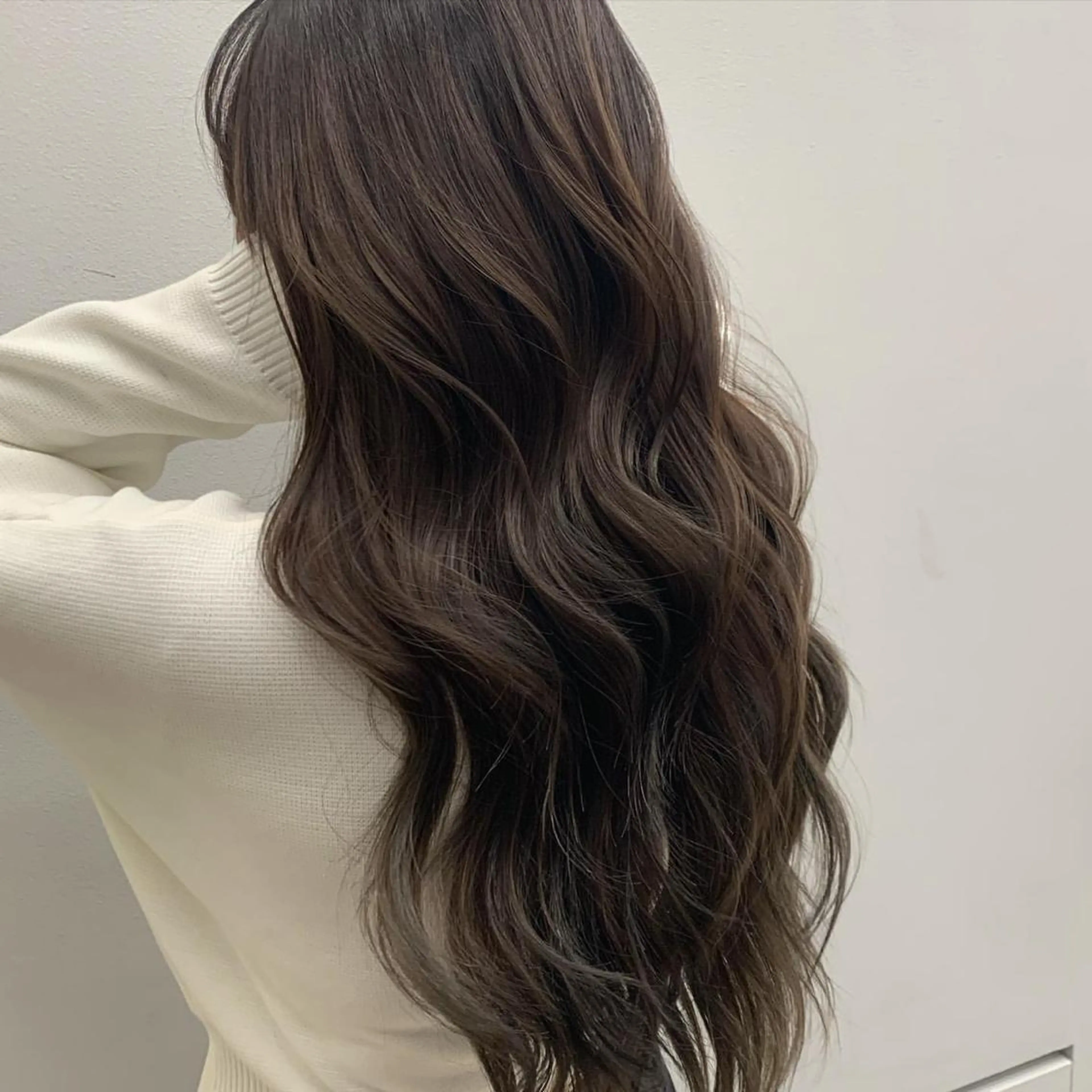 ロング カラー mihoko/ ニュアンスパーマのヘアスタイル