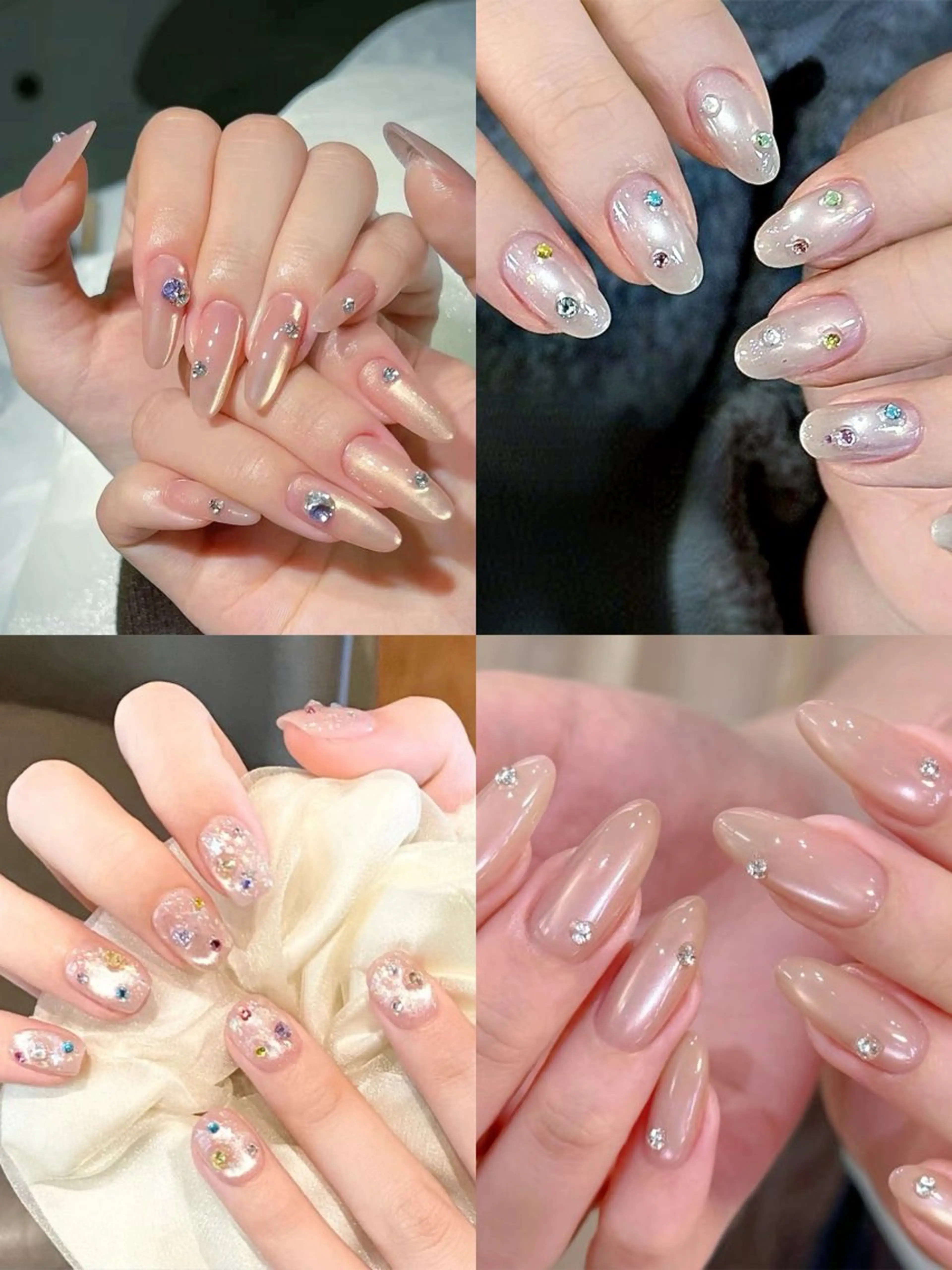 🔥🥇SNS大人気艶マグネットネイル¥5980円🔥（小ストーン20個無料付け放題）ソフトジェルオフ無料の写真