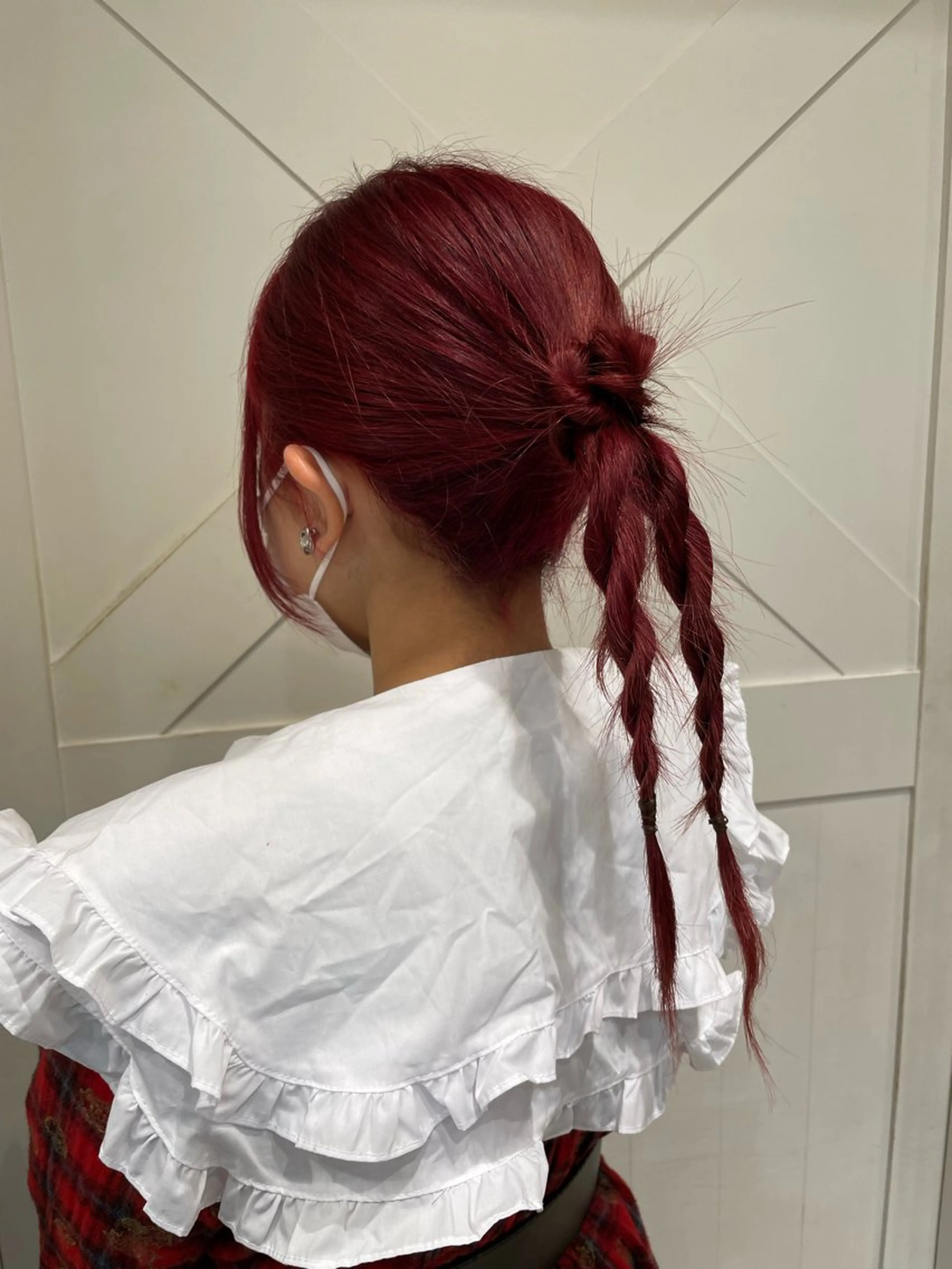 ヘアアレンジ ヘアセット ヘアメ☯️派手髪 ☯️ルカのヘアスタイル