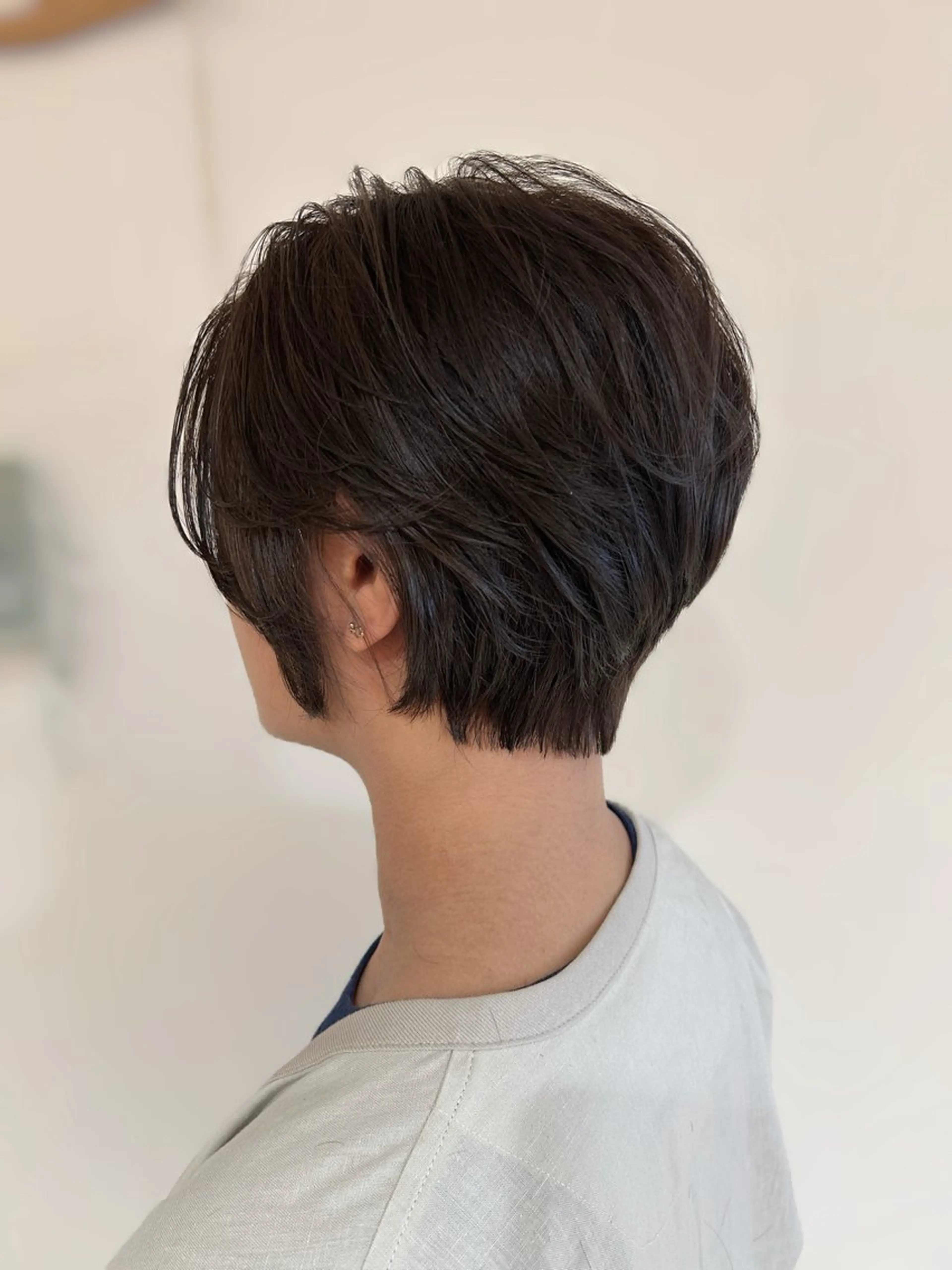 ショート くびれヘア ショートヘア カット トリートメント Halo 長居店 "ROKI"のヘアスタイル