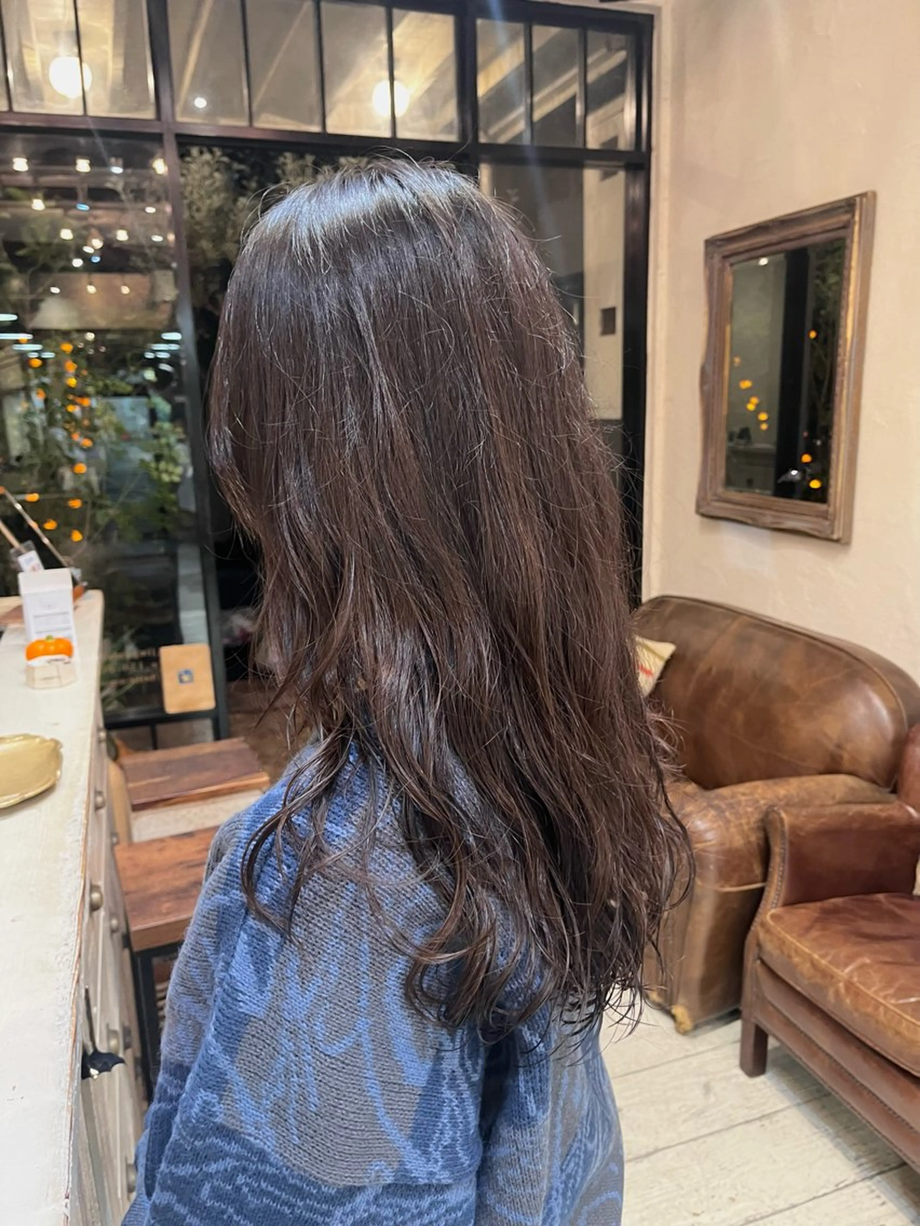 ロング Belle 並木通り店所属・rena/ パーマ/カラーのヘアスタイル