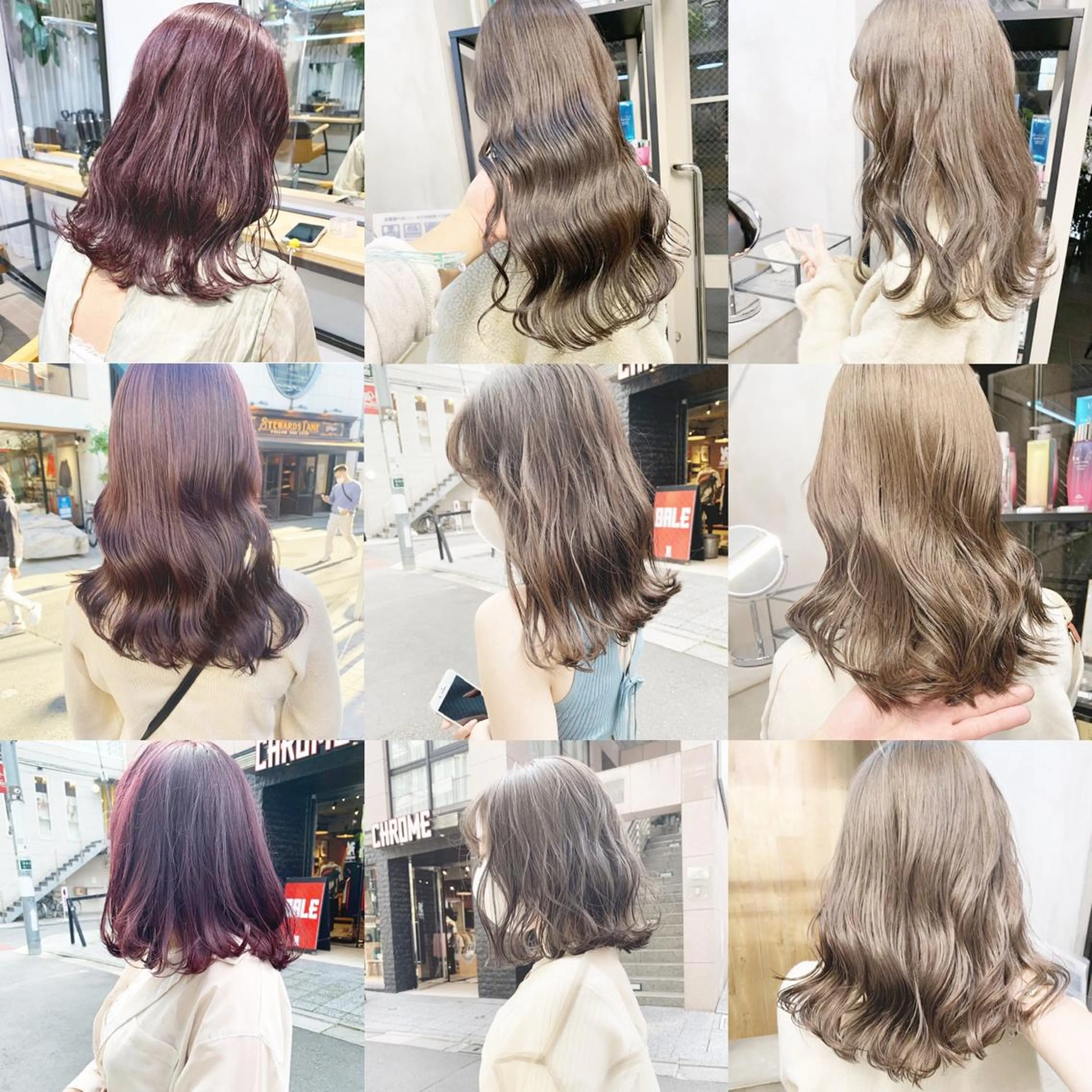 ミディアム カラー パーマ ヘアアレンジ メンズ キッズ ネイル マツエク・マツパ ヘアカラー トリートメント ハイトーン&暗髪🔥 表参道二刀流マエダのヘアスタイル