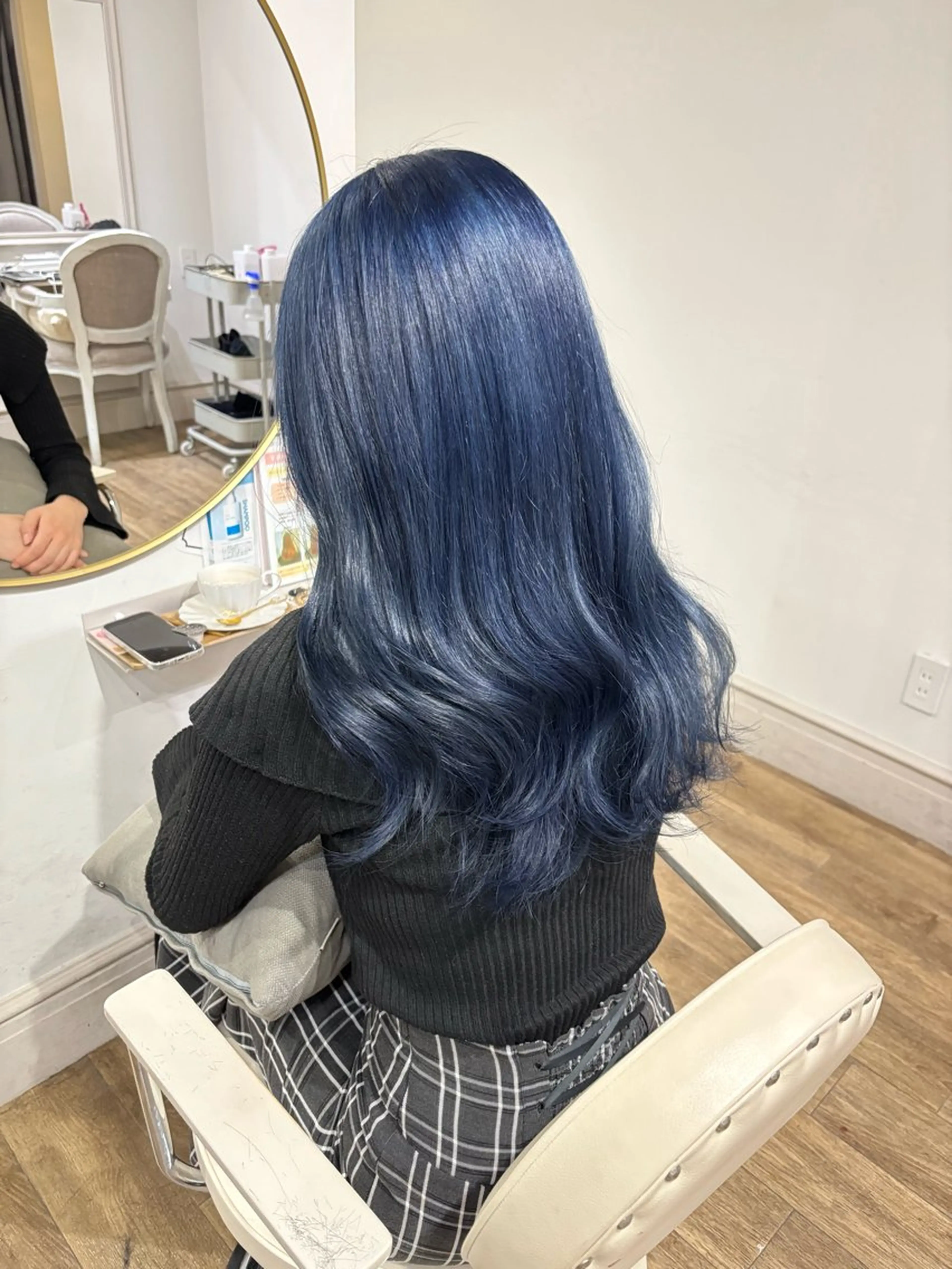 ロング カラー ヘアカラー トリートメント Risa🐈‍⬛/ グレージュ/透明感のヘアスタイル
