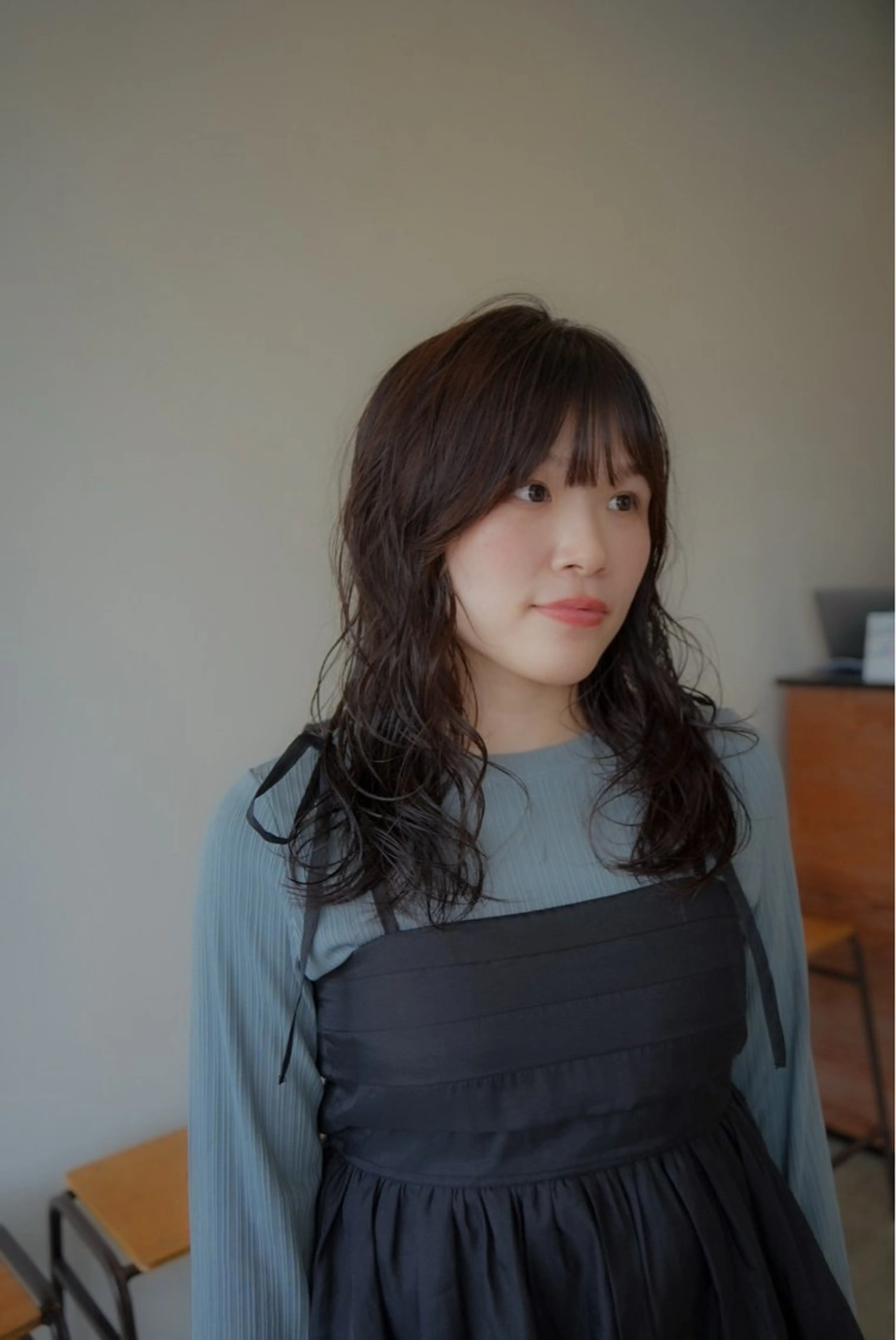 ミディアム パーマ ミディアムパーマ デジタルパーマ ニュアンスパーマ カット パーマ plus HAIR いずみのヘアスタイル