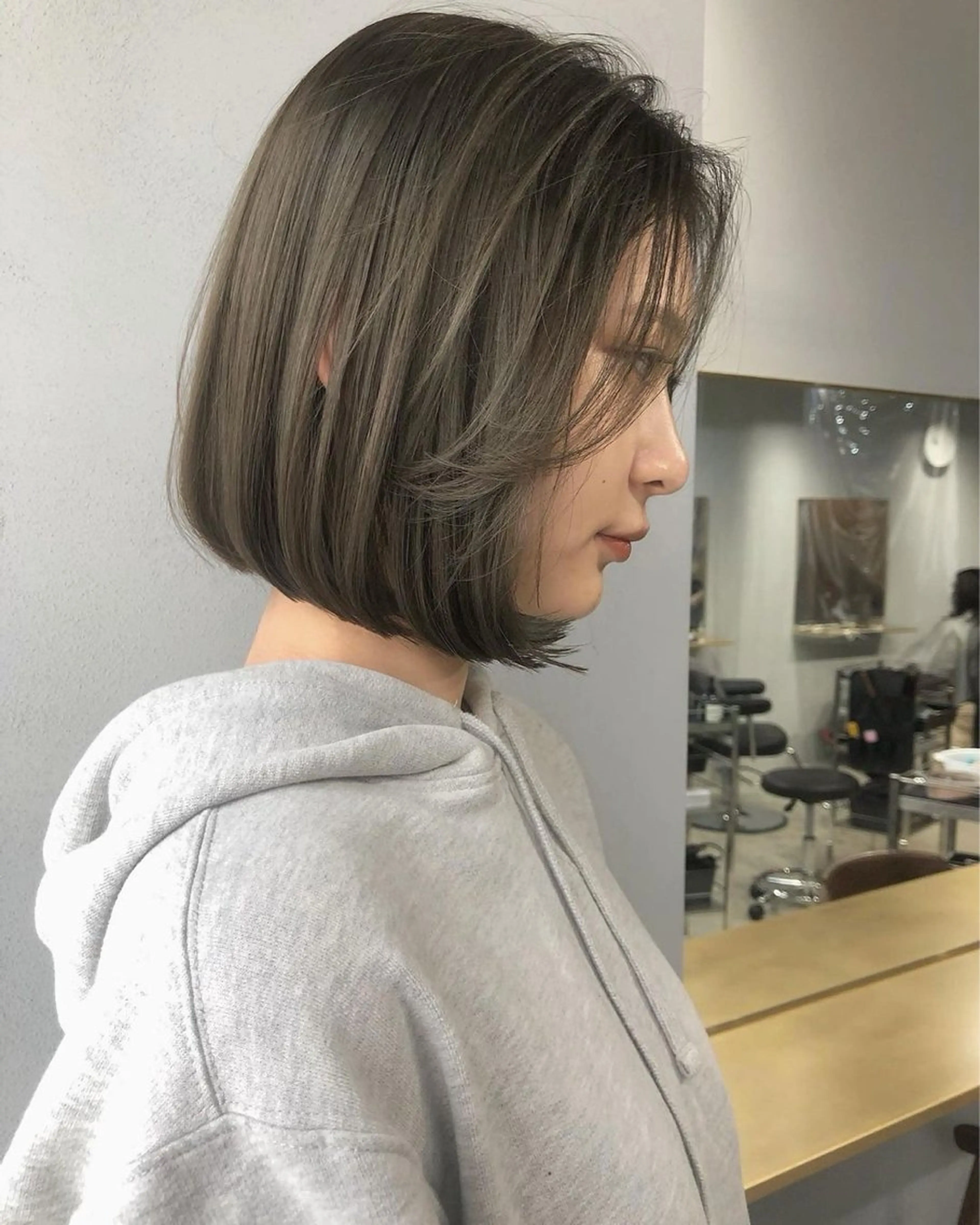 ミディアム カラー ヘアカラー SHO 👻原宿 /艶カラーのヘアスタイル