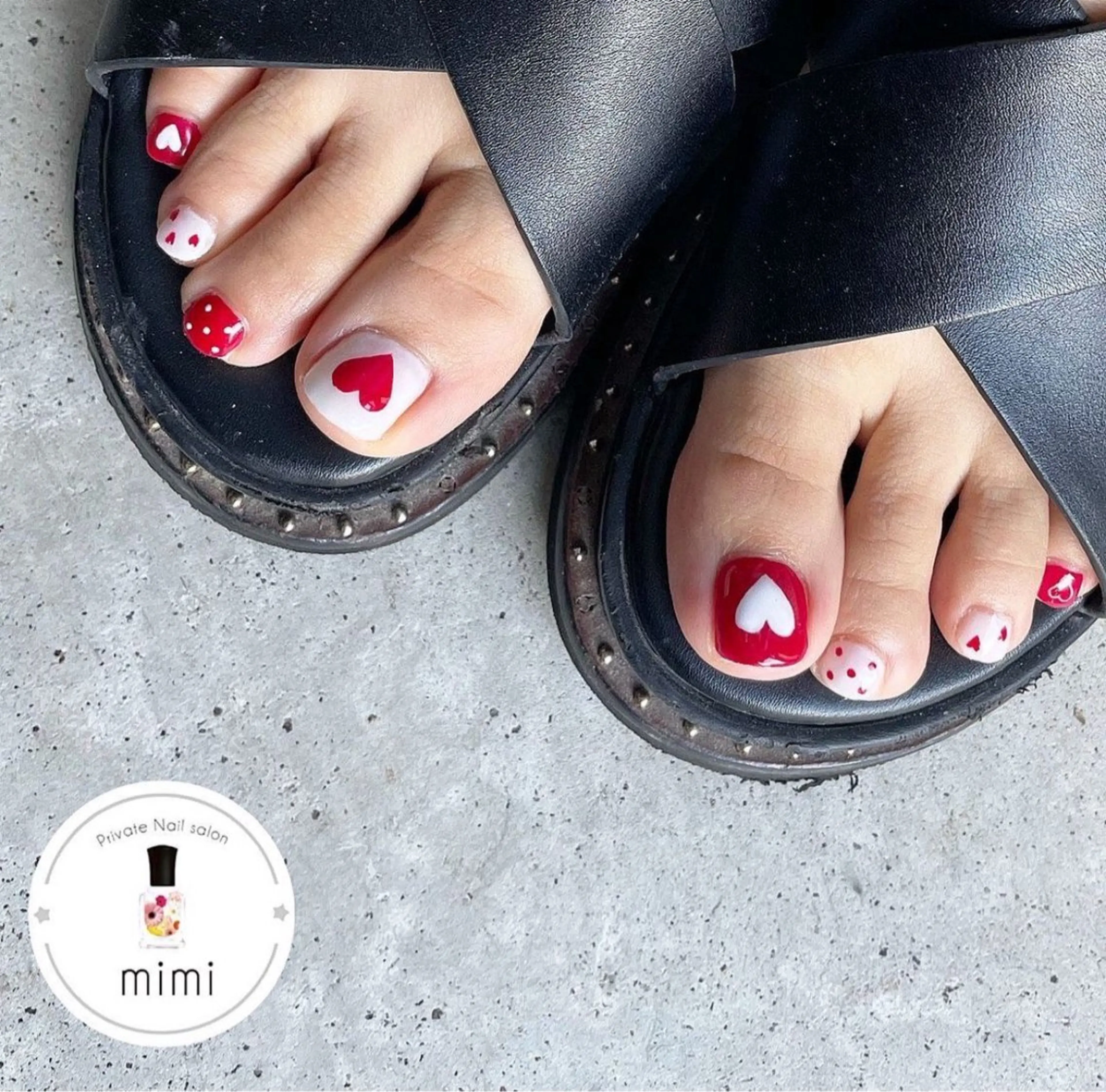 ネイル mimi 高石桃朱のネイルデザイン