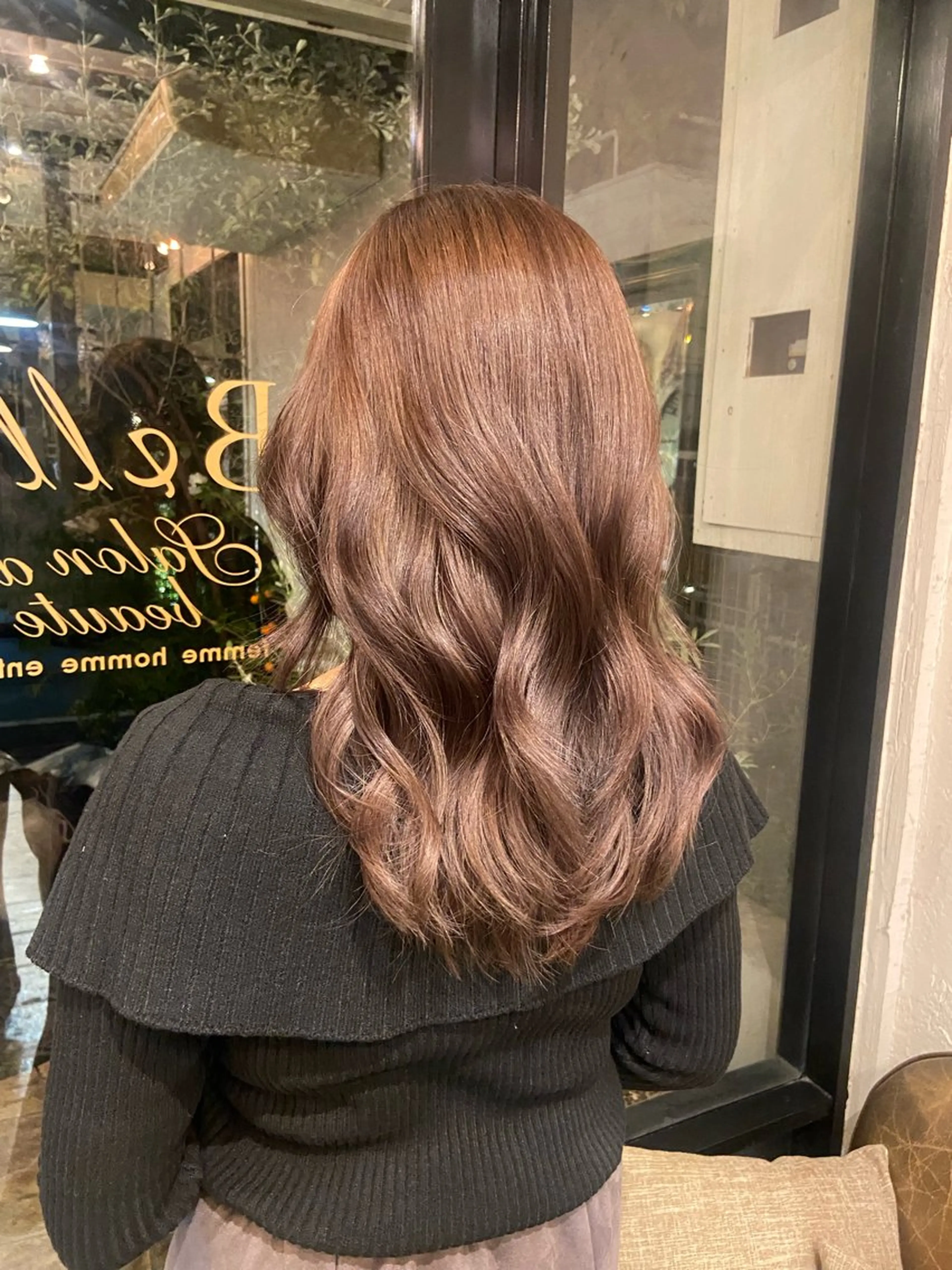 ロング カラー ベージュカラー ブリーチ ブリーチなしカラー カット ヘアカラー トリートメント ダメージレス美容師 🌱水島侑理のヘアスタイル