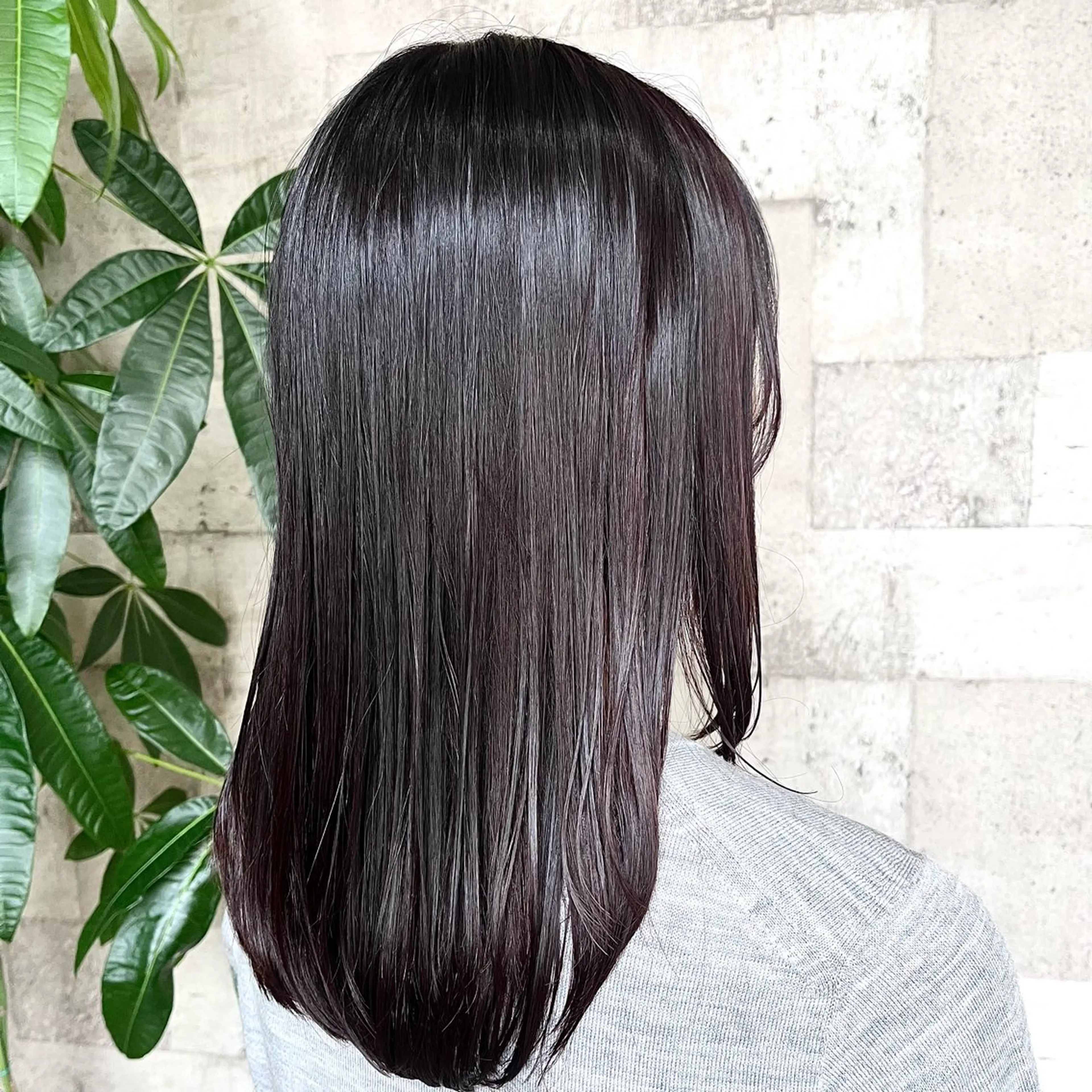ロング カット ヘアカラー 北島 遥香🫧インナ ー /ベージュカラーのヘアスタイル