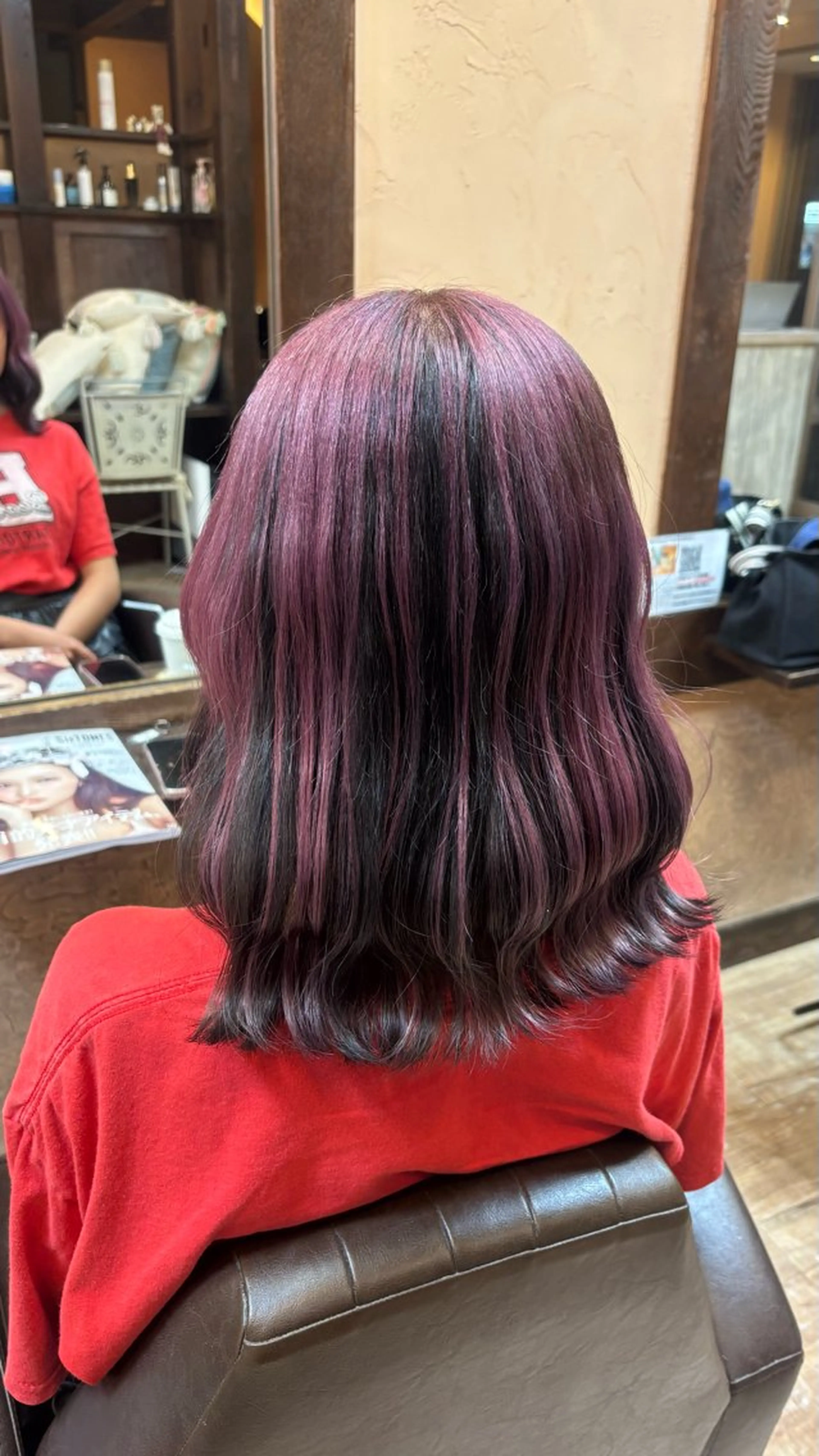 ミディアム カラー ヘアカラー ブリーチカラー🎀 Himariのヘアスタイル