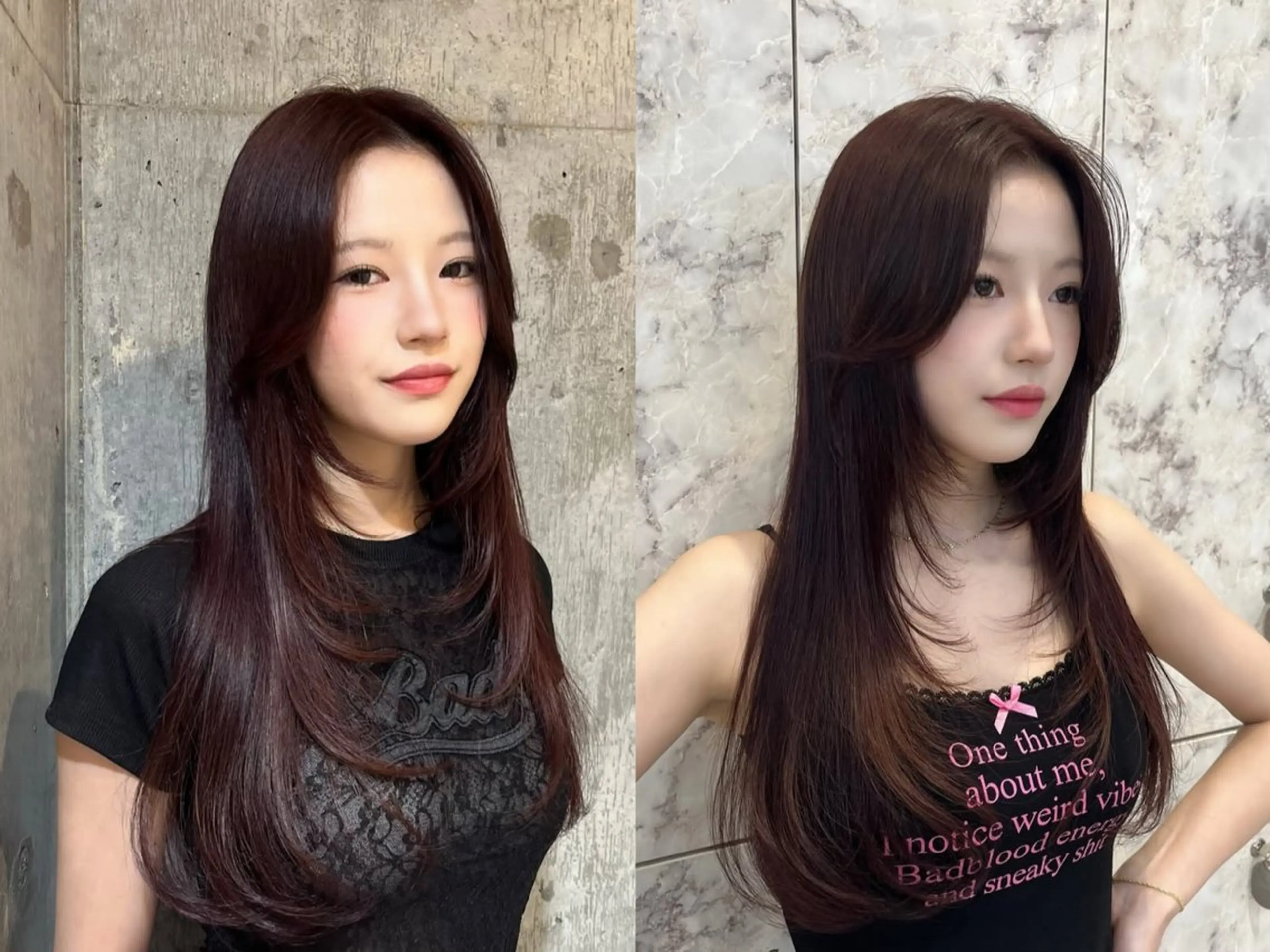 ロング レイヤーカット 新宿🤍Maiのヘアスタイル