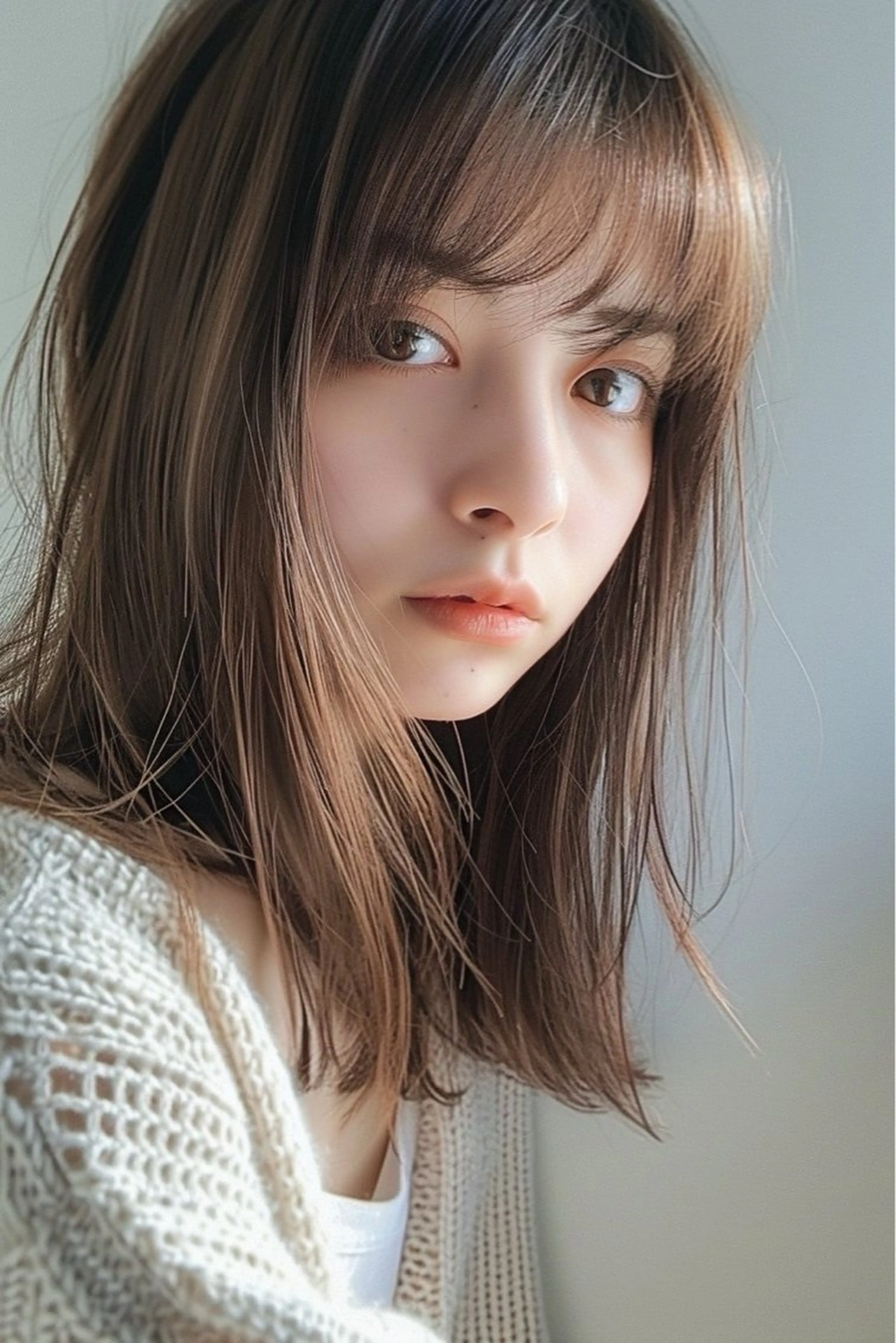 ミディアム カラー カット ヘアカラー トリートメント 12月19日 空きあり🆗YUTOのヘアスタイル