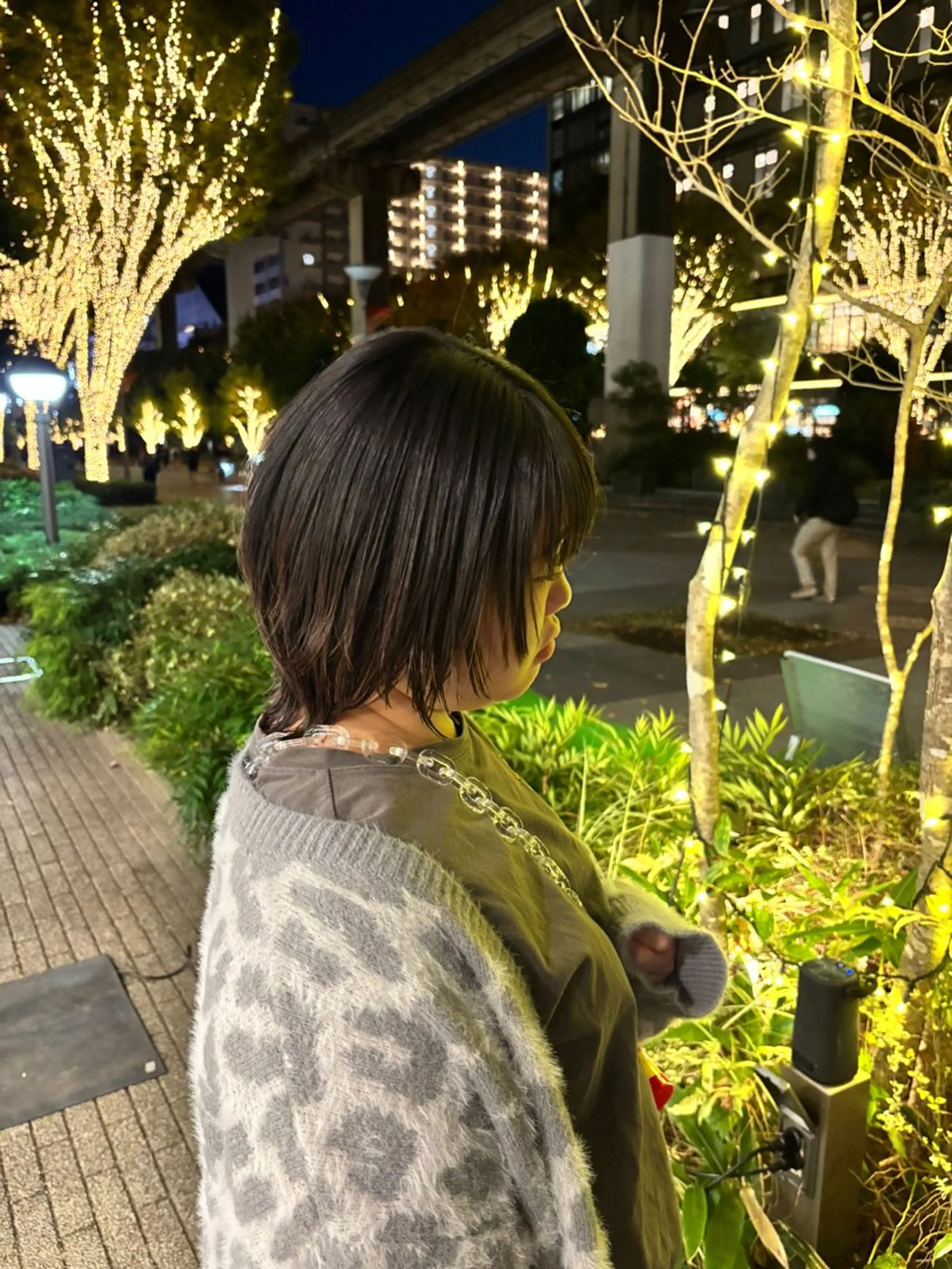 ミディアム カラー ヘアアレンジ カット トリートメント 加藤 愛実のヘアスタイル