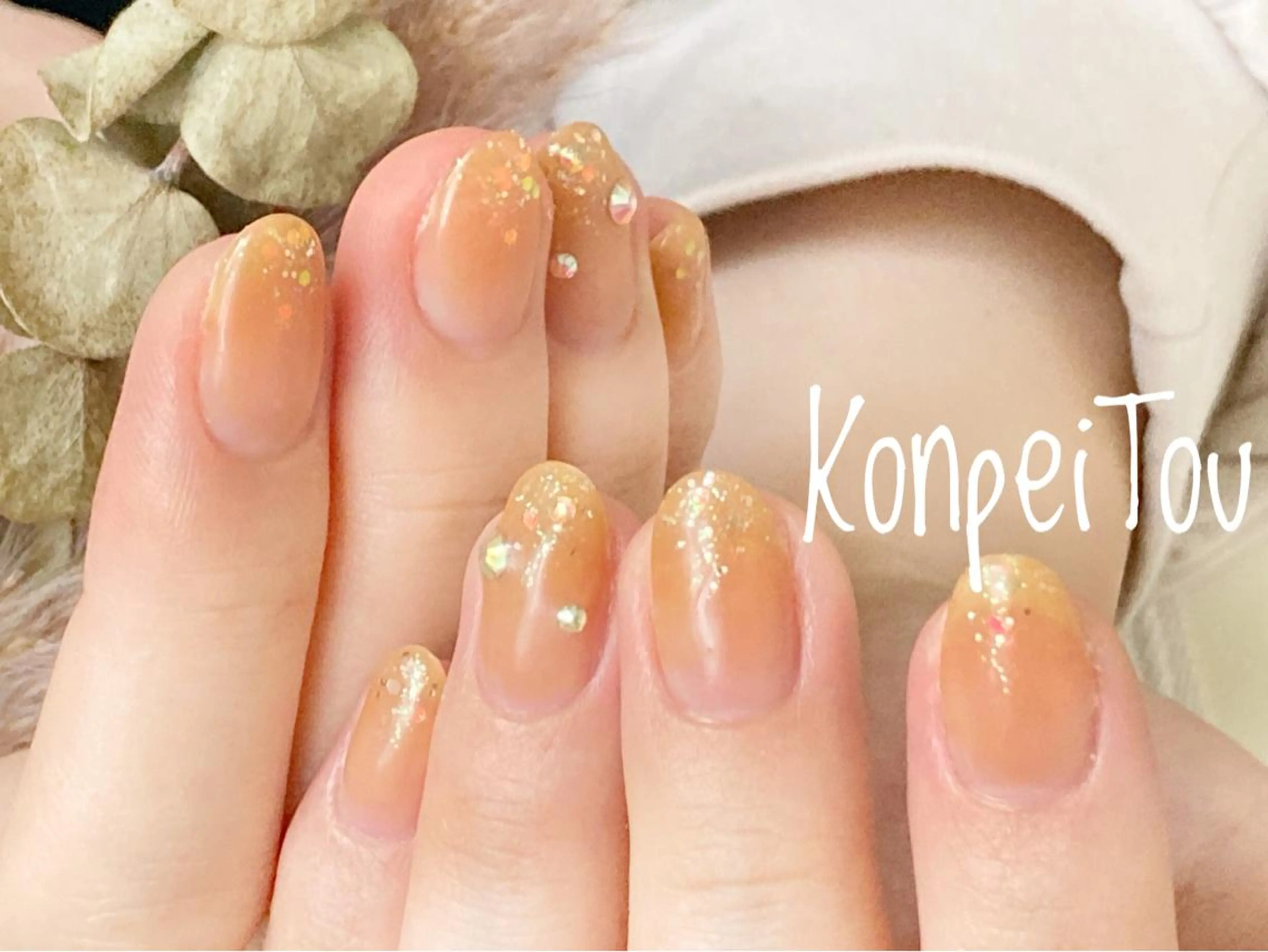 ネイル ハンドネイル おうちのネイルサロン　konpeiTou〜こんぺいとう〜所属・おうちのネイルサロン KonpeiTouのネイルデザイン