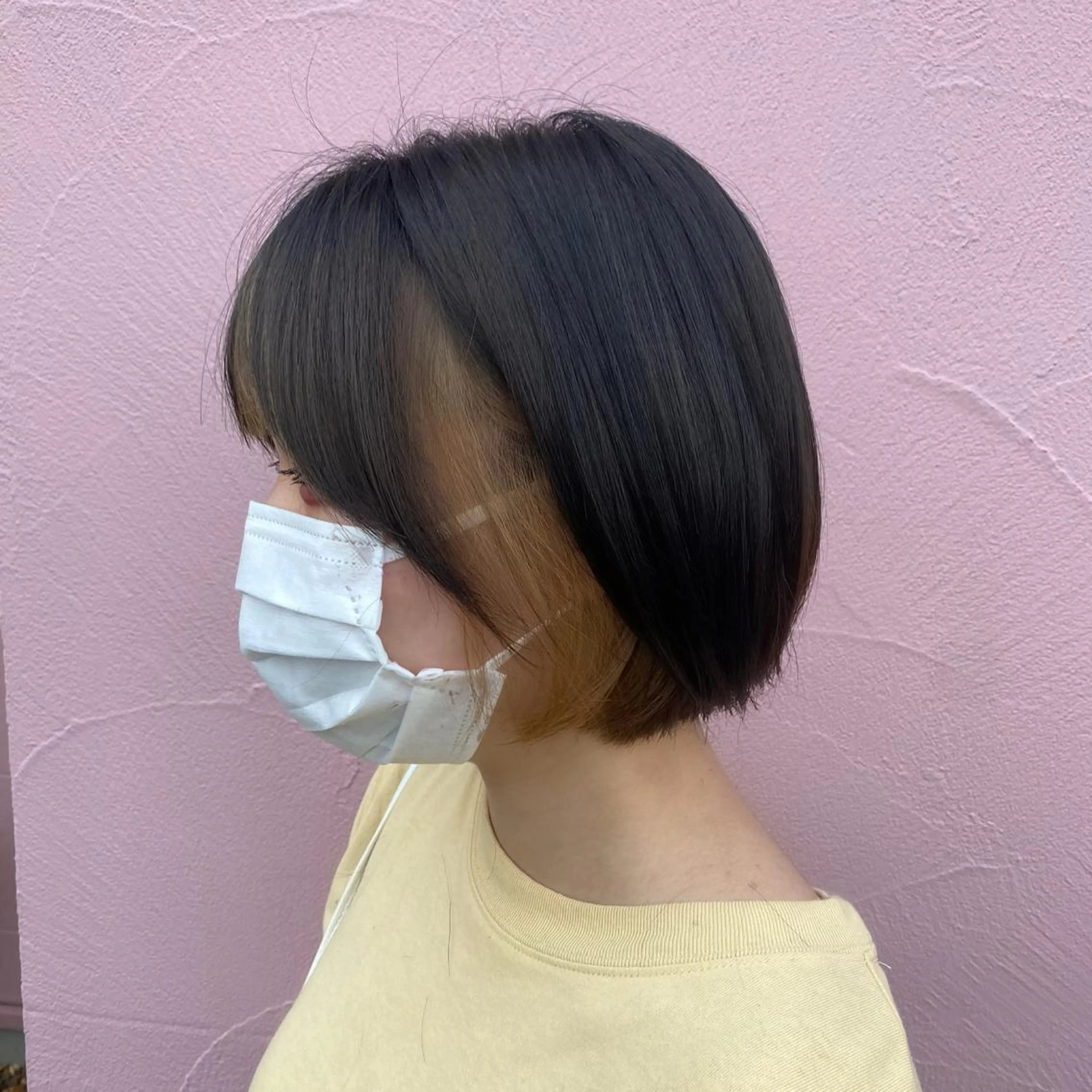 ショート カラー パーマ ヘアアレンジ メンズ メンズバレイヤージュ メンズブリーチ メンズハイライト メンズハイトーン メンズインナーカラー 杏凪💫 透明感カラーのヘアスタイル