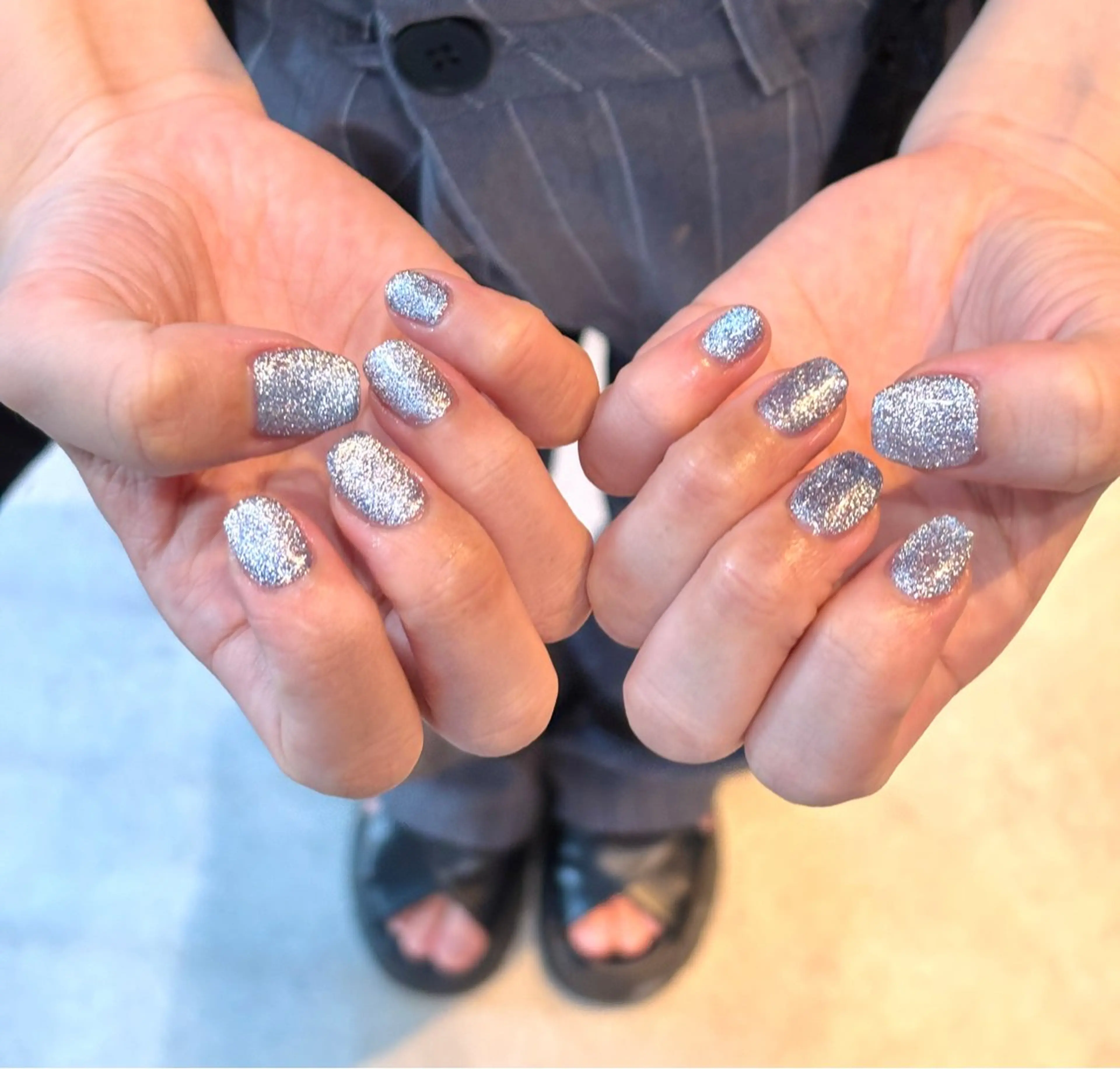 ネイル フラッシュネイル マグネットネイル ハンドネイル MEGUMI 🌙WOLTOKYOのネイルデザイン