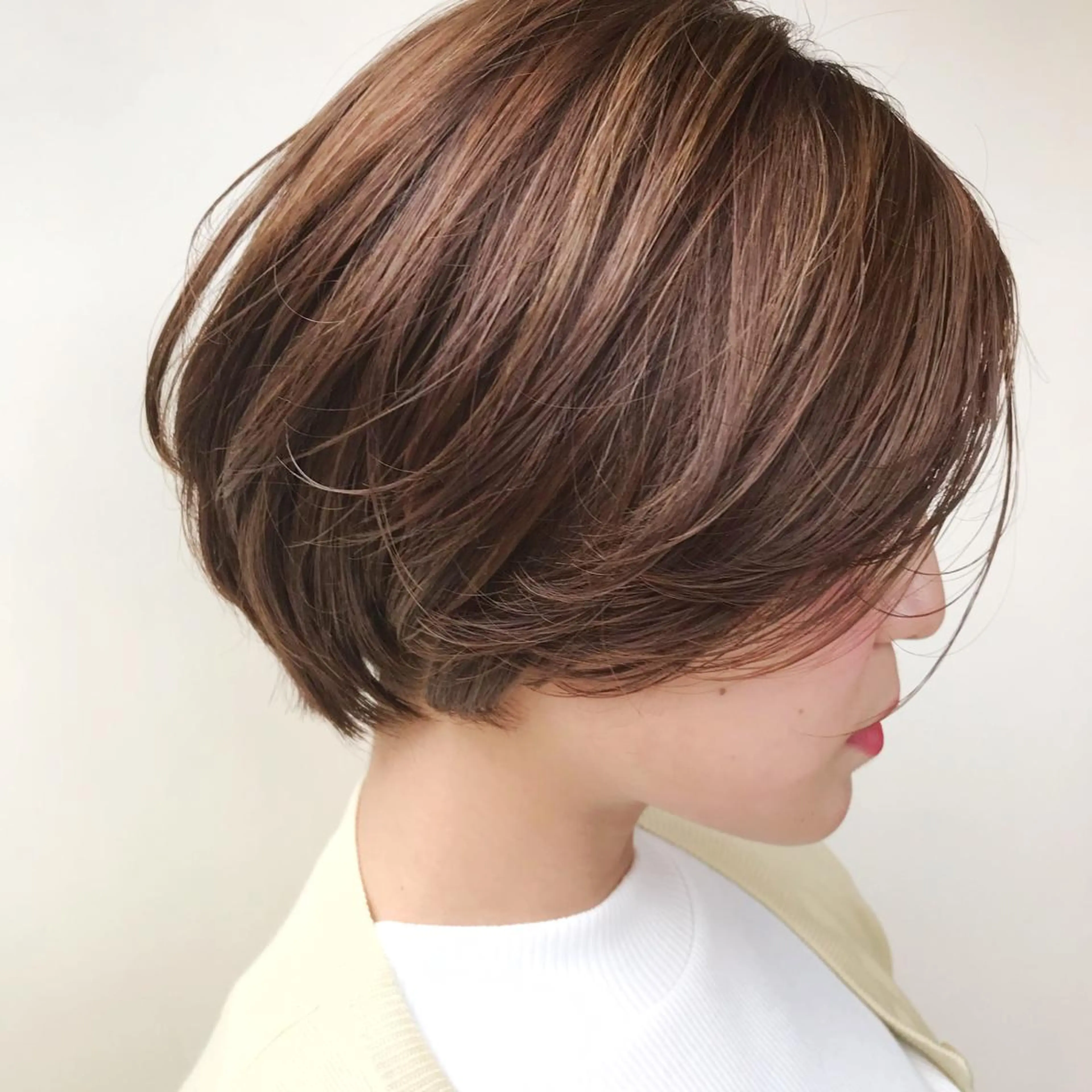 ショート カット パーマ トリートメント イメチェンカット✂️ 錦糸町佐藤店長のヘアスタイル