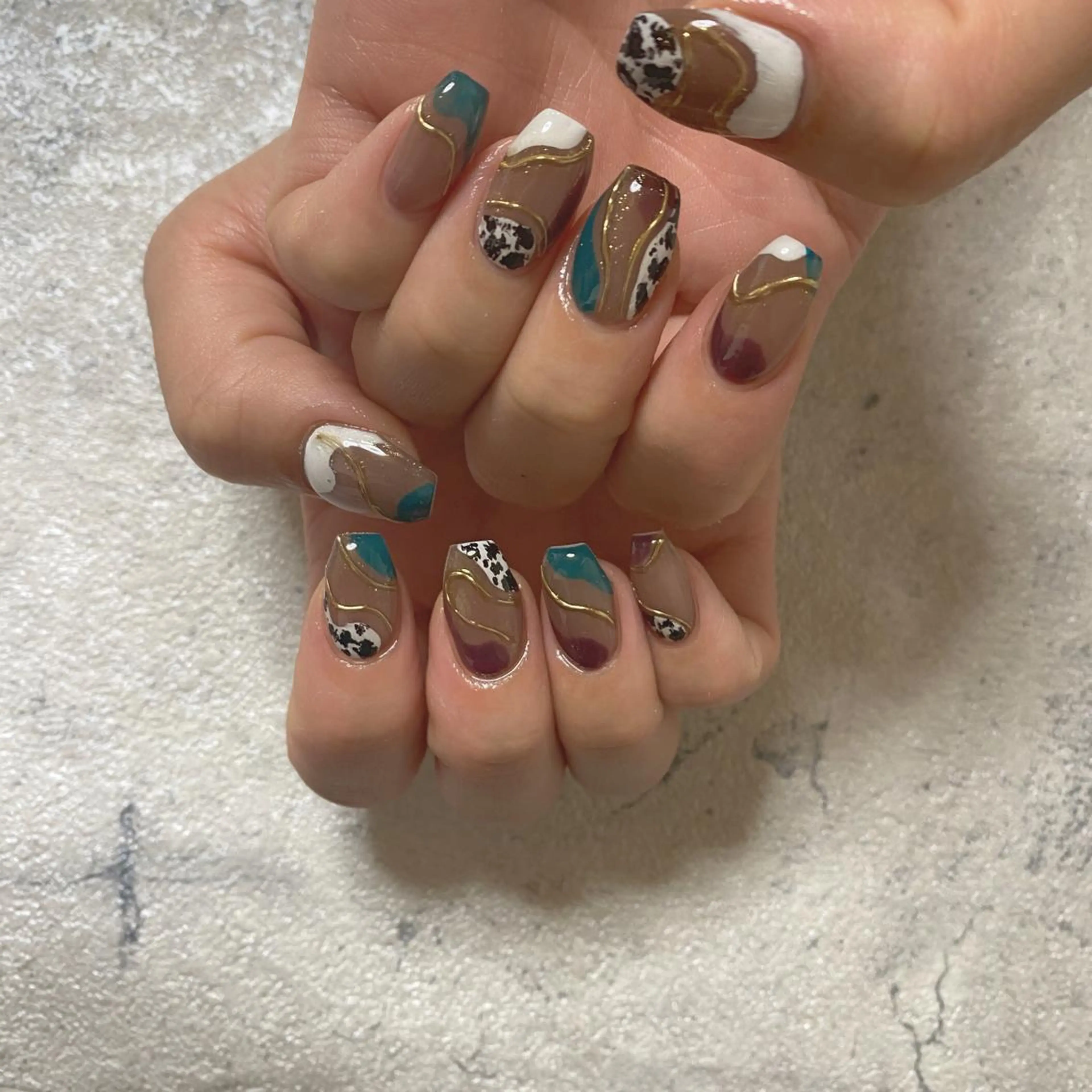 ネイル nail salon  amour所属・井上 優愛のネイルデザイン