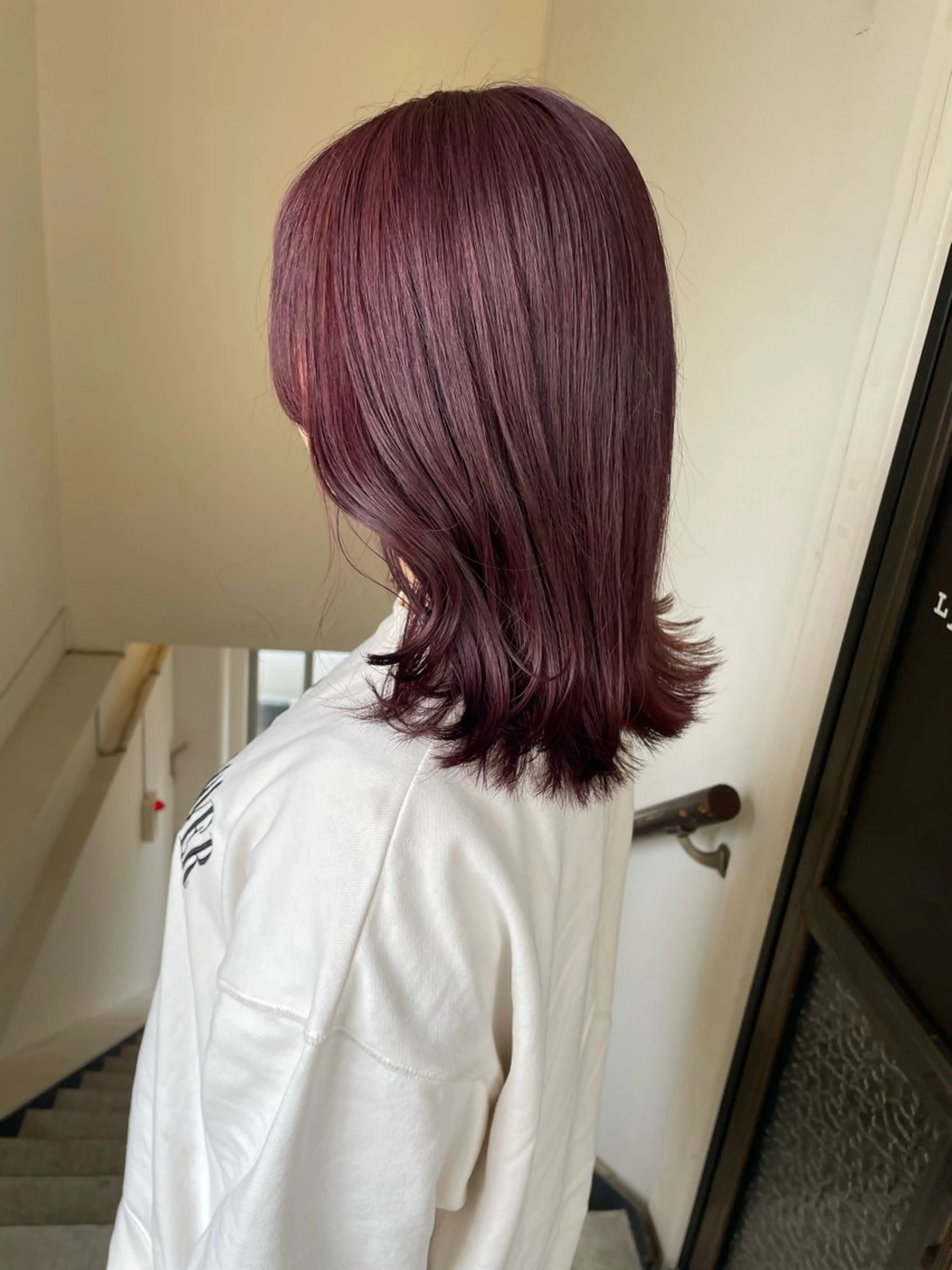 ミディアム カラー SALOWIN新潟万代店所属・SaKiho 🎀のヘアスタイル
