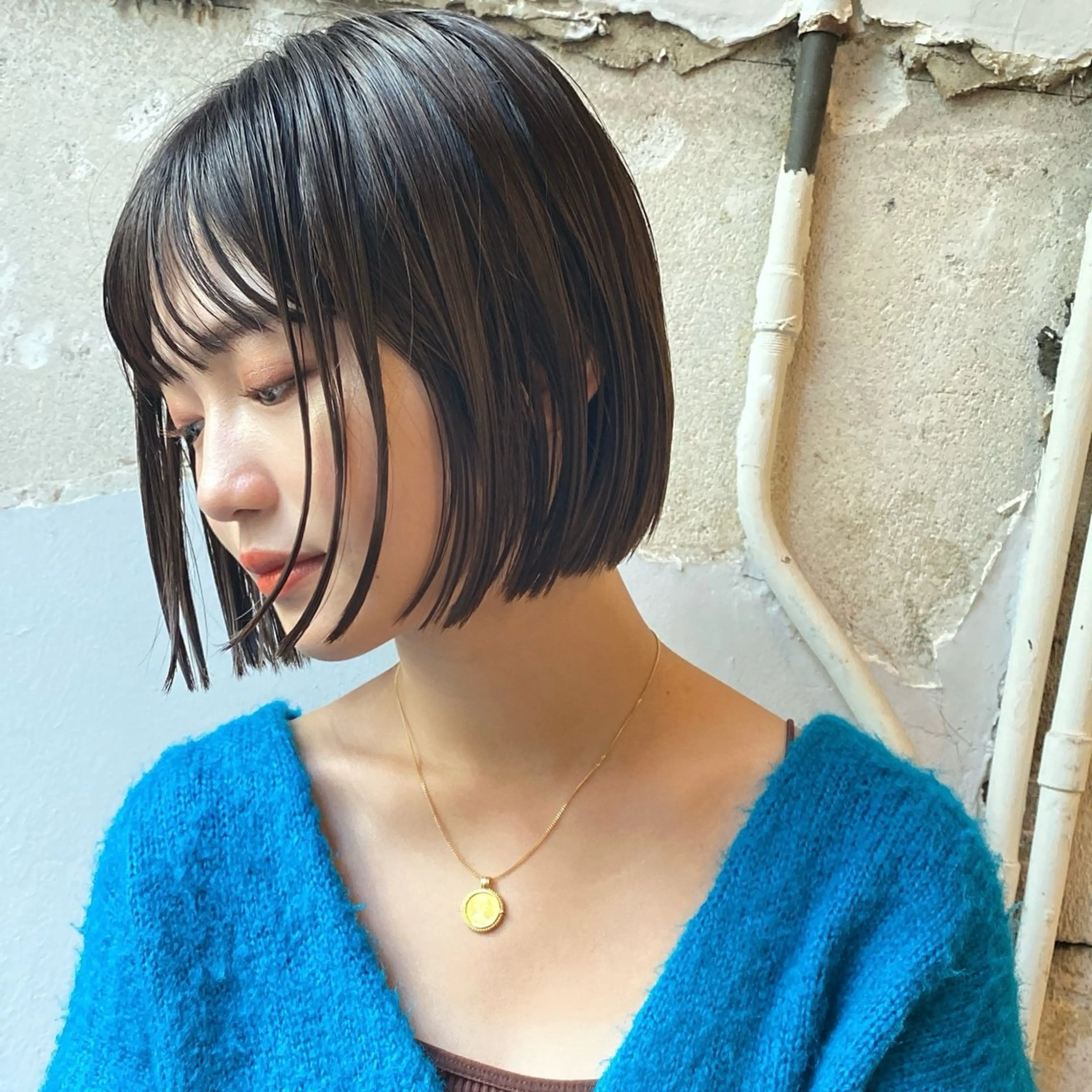 ショート ハイライト 髪質改善 レイヤーカット ショートヘア カット ヘアカラー トリートメント また会いたくなる 美容師【KENTA】のヘアスタイル