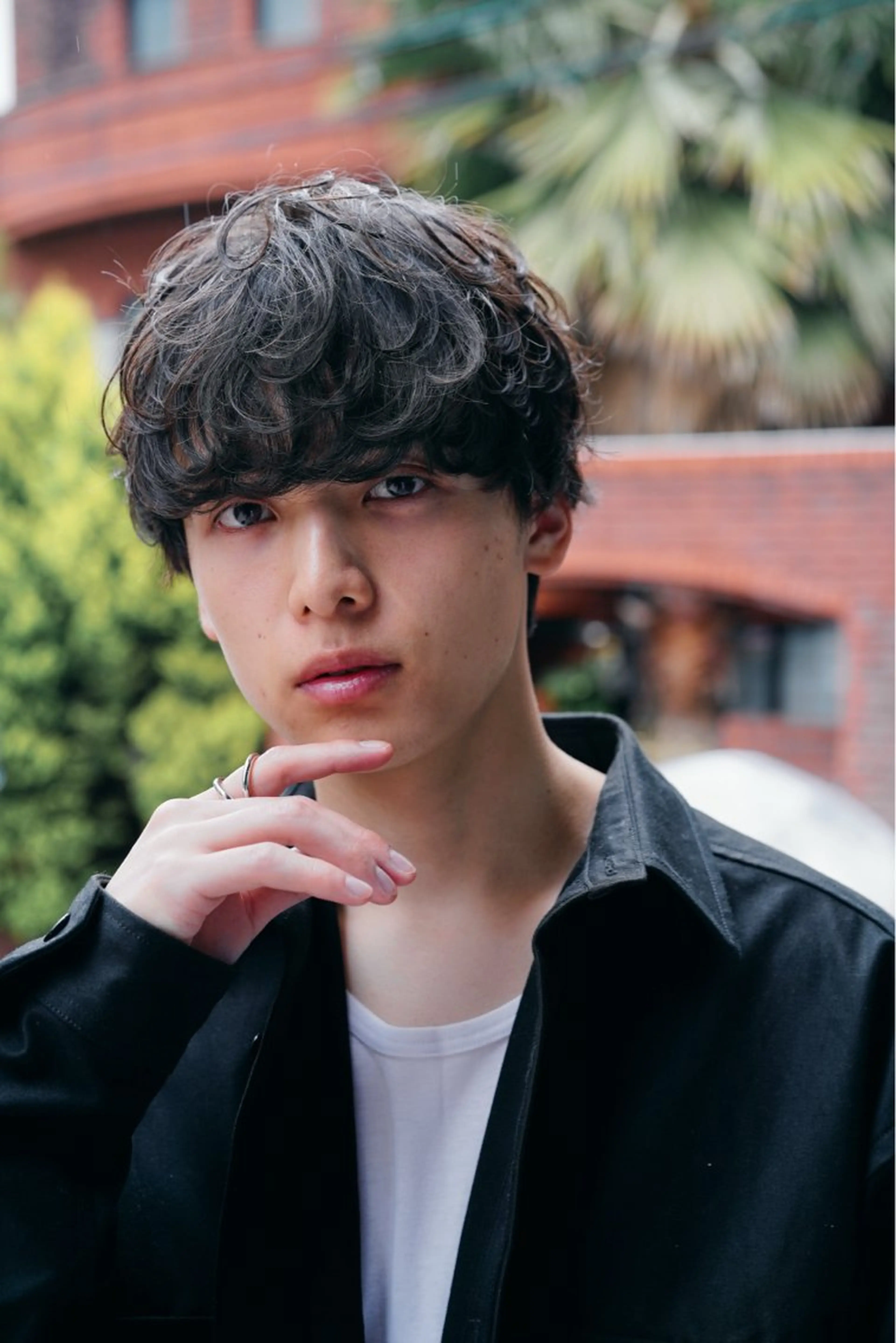 パーマ メンズ カット パーマ トリートメント fifth 丸山太誠のヘアスタイル